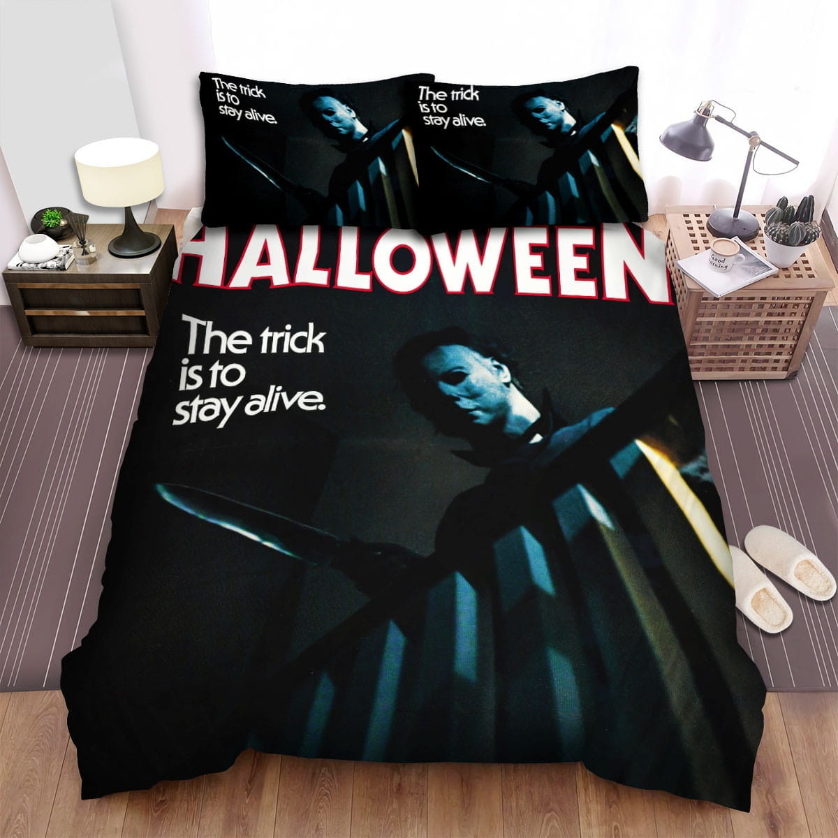 Halloween Movie Poster Xi Bedding Sets Duvet Cover, Flatsheet, Pillowcase For Your Lover
