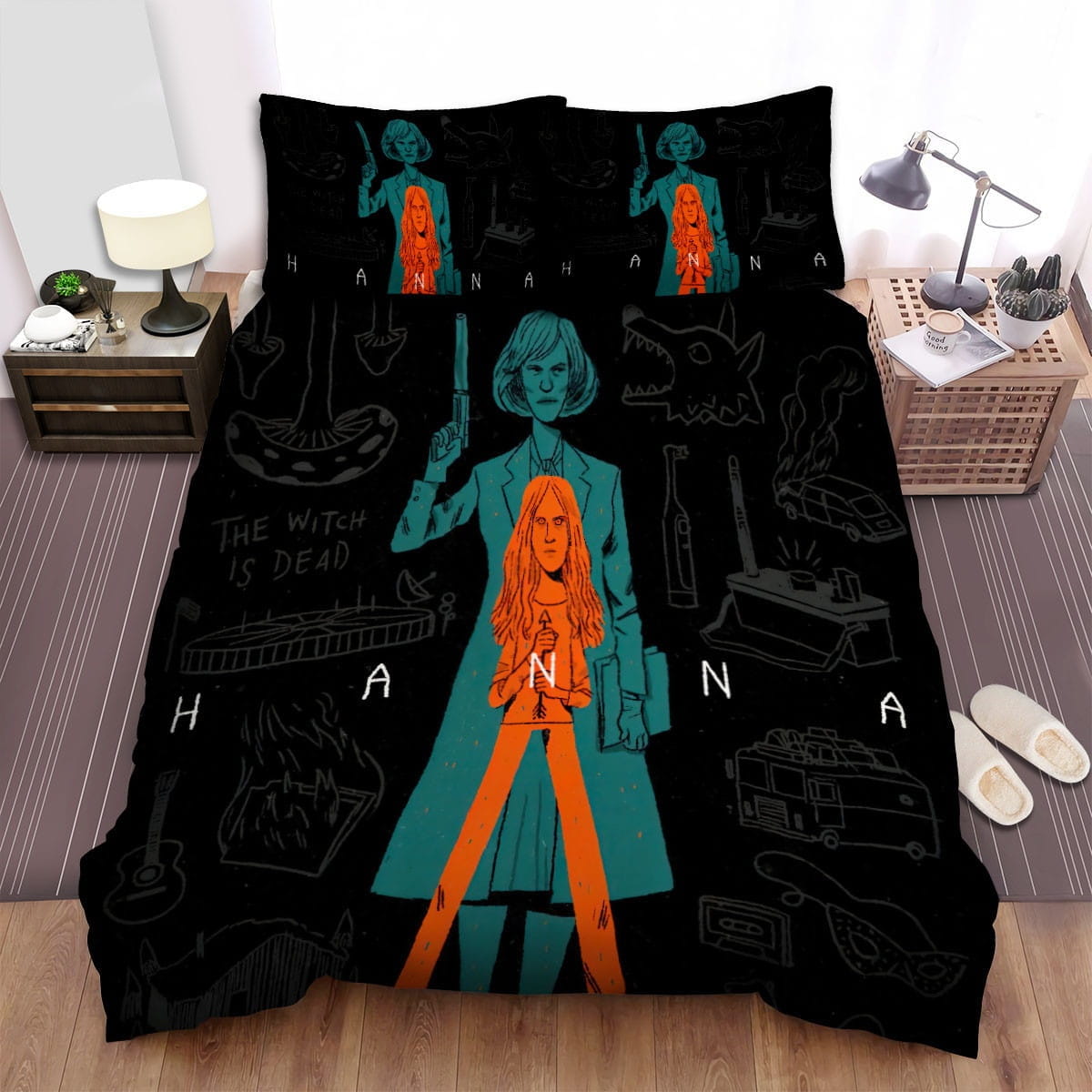 Hanna Movie Art 4 Bedding Sets Duvet Cover, Flatsheet, Pillowcases For Every Bedroom