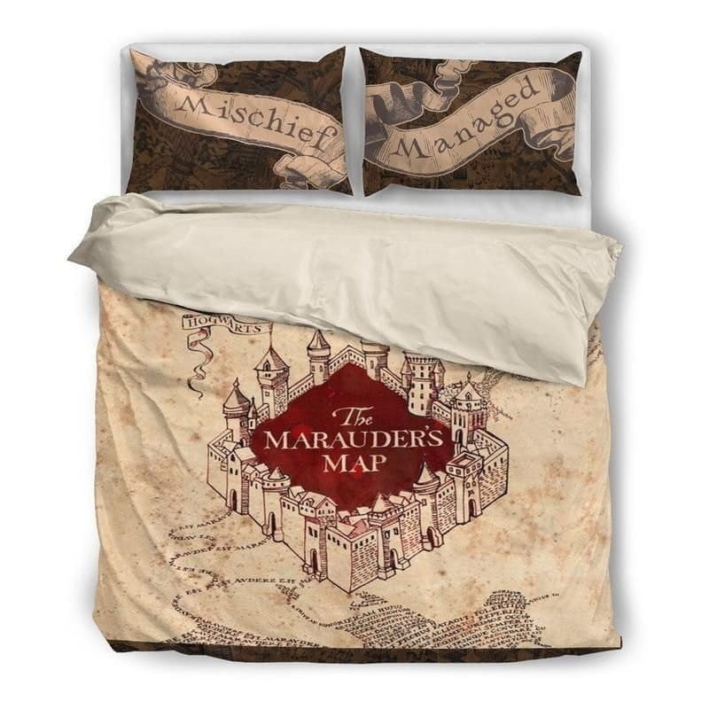 Harry Potter Bedding Sets, Flatsheet Gift For Wife, Husband, Besties
