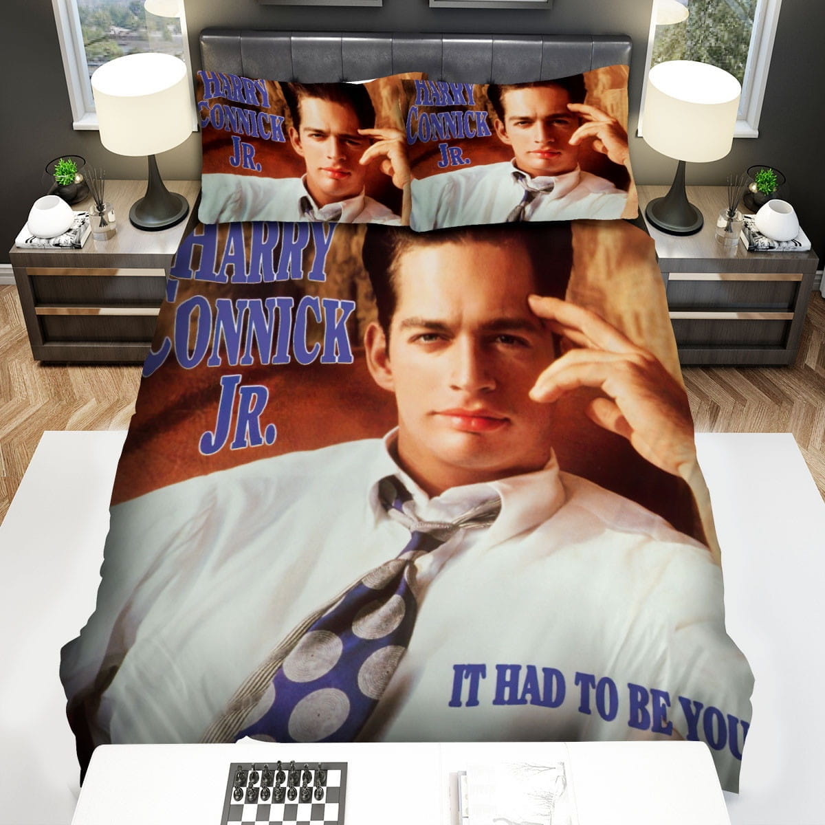 Harry Connick Jr Bedding Sets Duvet Cover, Flatsheet, Pillowcases Perfect Gift For Fans