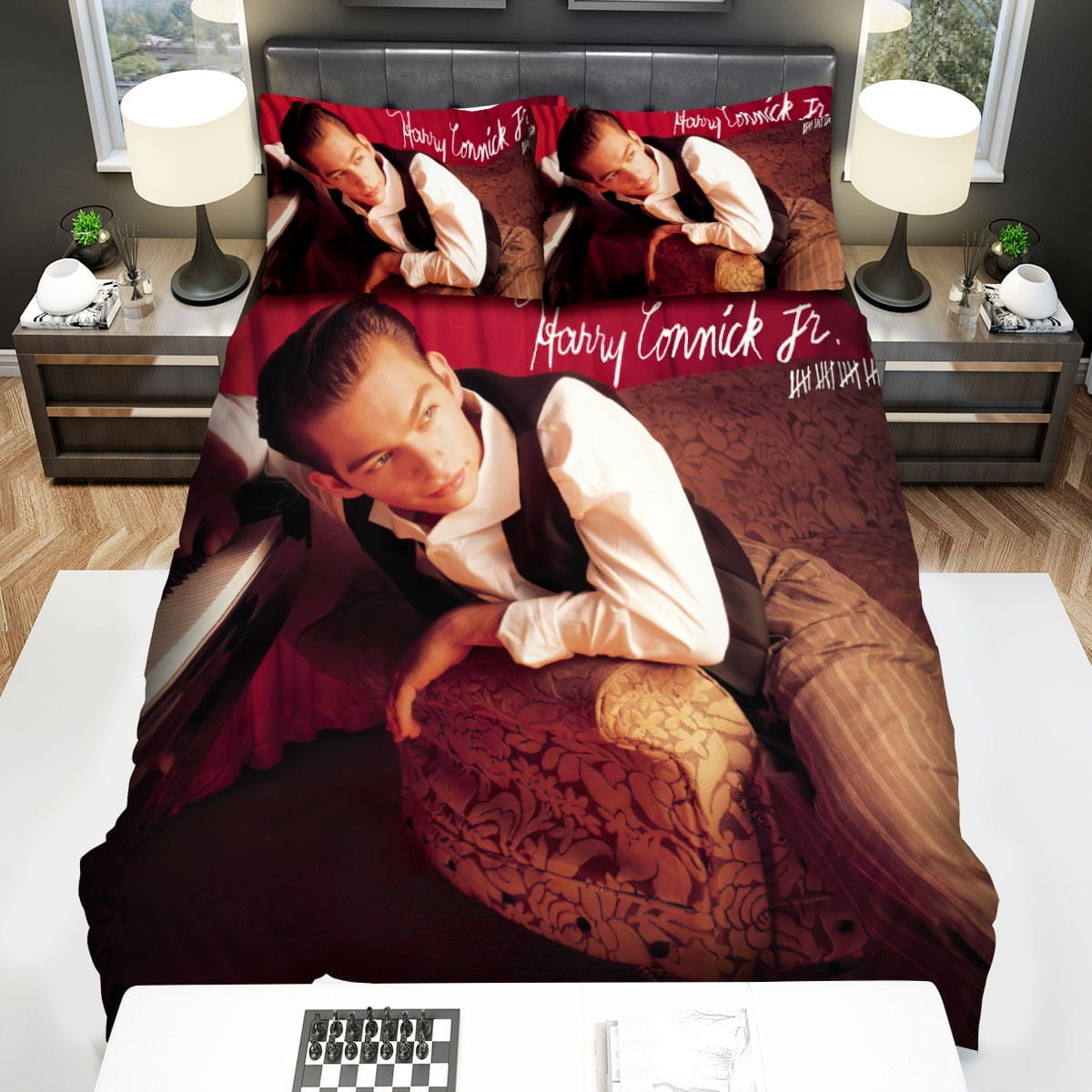 Harry Connick Jr 20 Bedding Sets, Flatsheet Gift For Christmas, Thanksgiving, Halloween