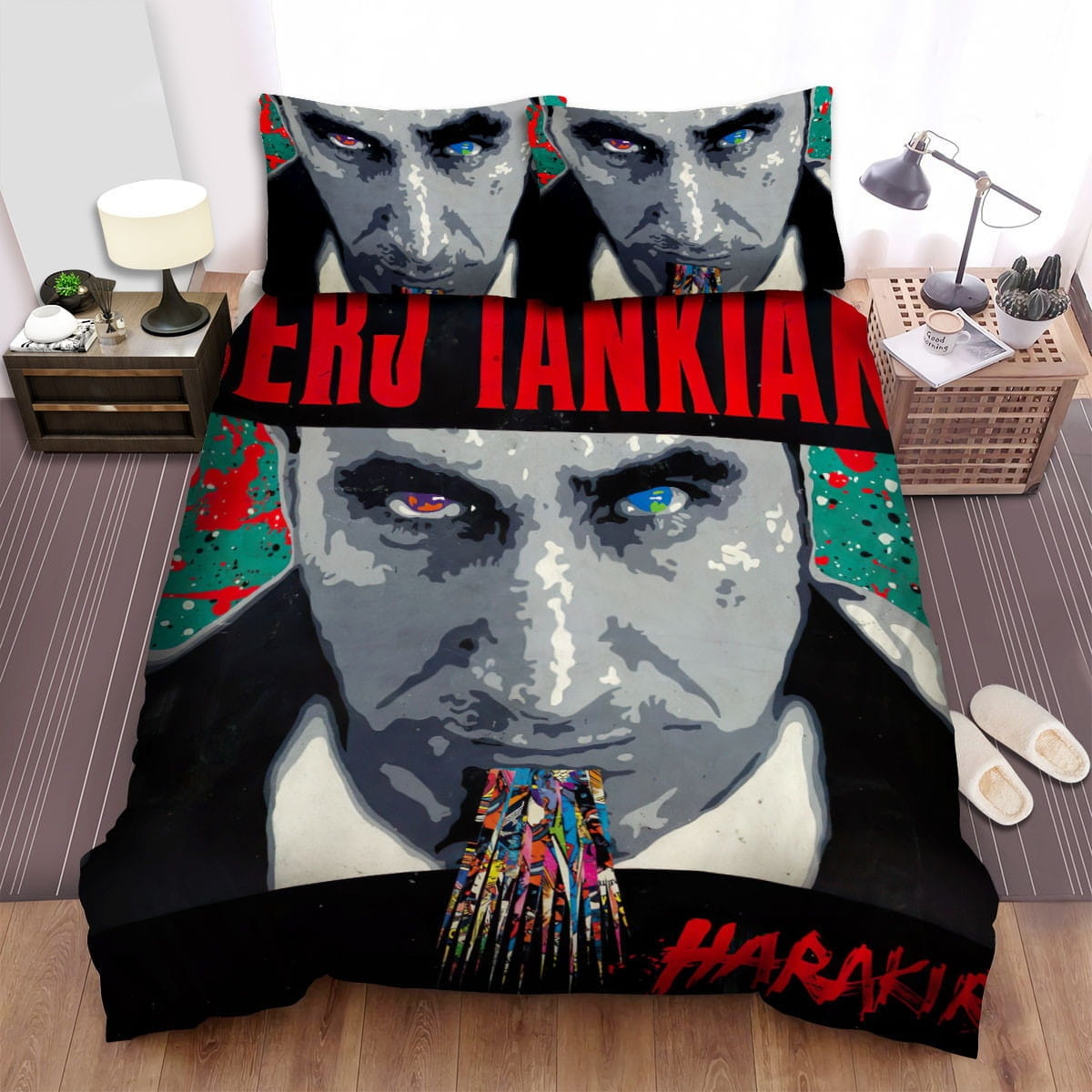 Harakiri Serj Tankian Bedding Sets, Flatsheet Gift For Wife, Husband, Besties