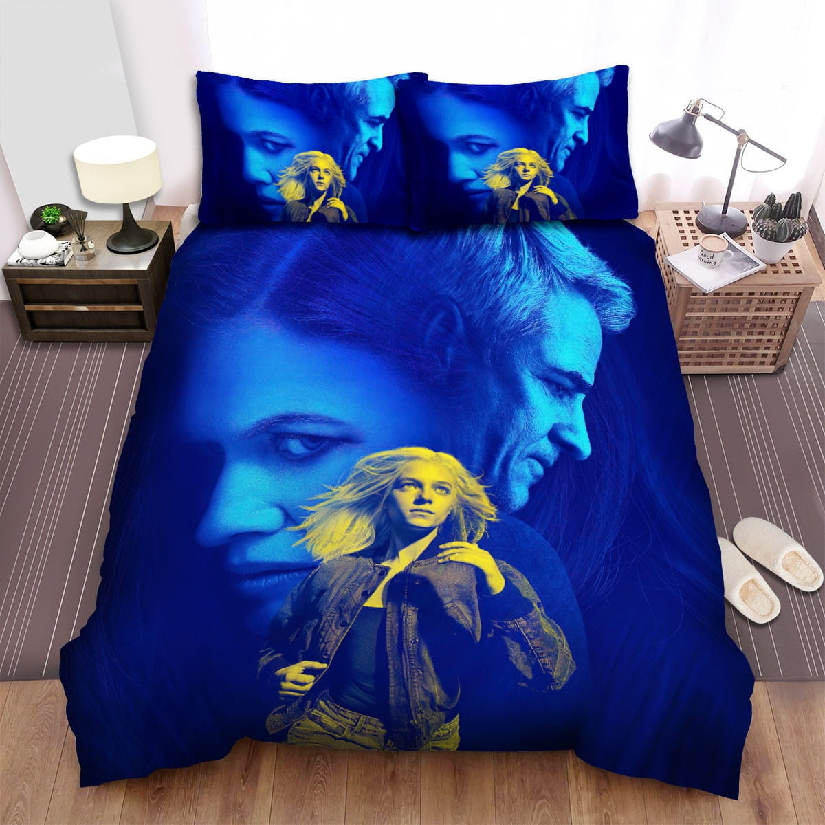 Hanna Movie Poster Art Decorative Bedding Sets with Duvet Cover, Flatsheet, Pillowcases
