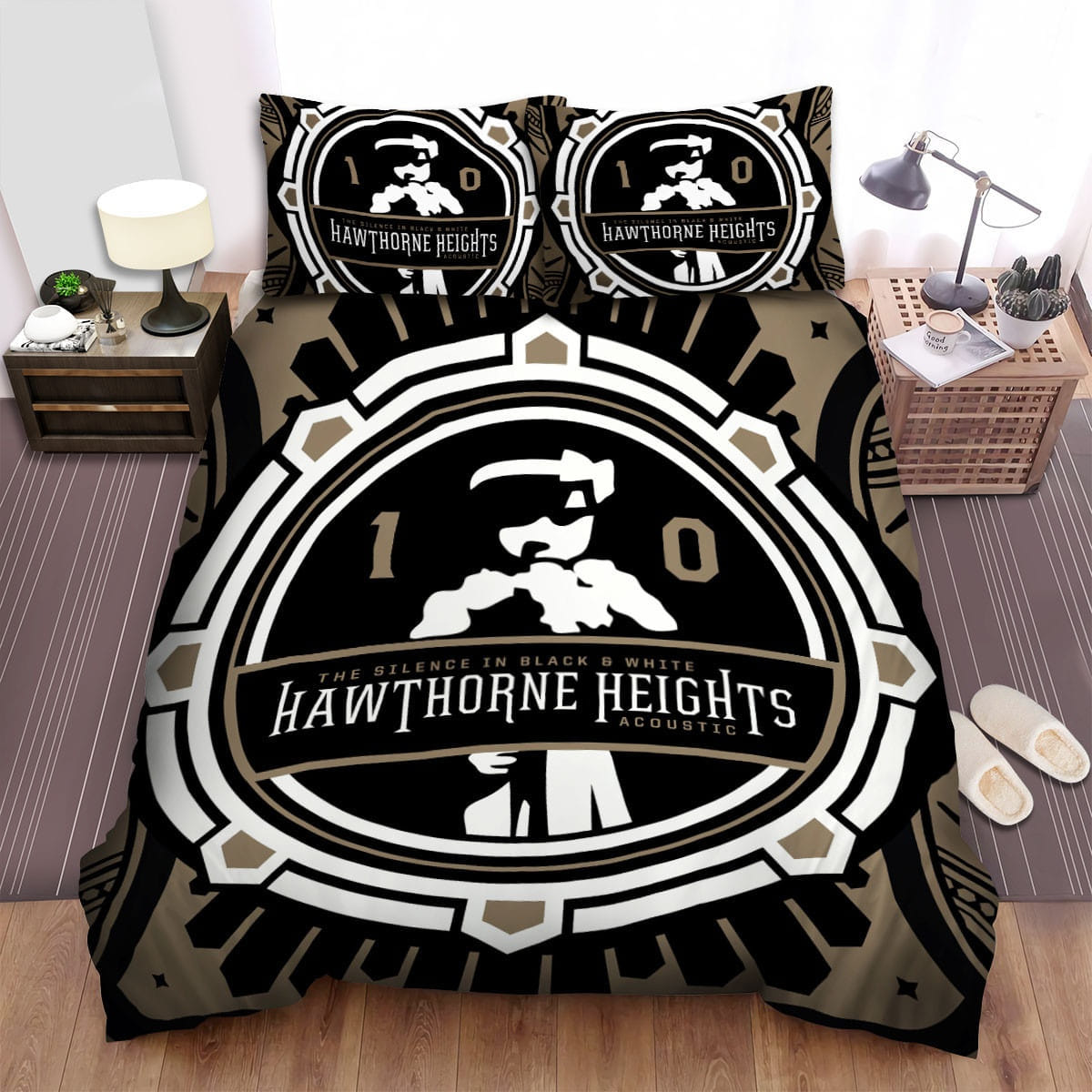 Hawthorne Heights Acoustic Bedding Sets Duvet Cover, Flatsheet, Pillowcase For Your Lover