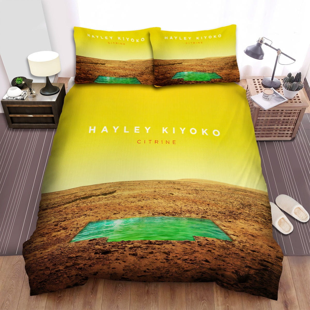 Hayley Kiyoko Citrine Bedding Set, Gift For Christmas, Birthday, Thanksgiving