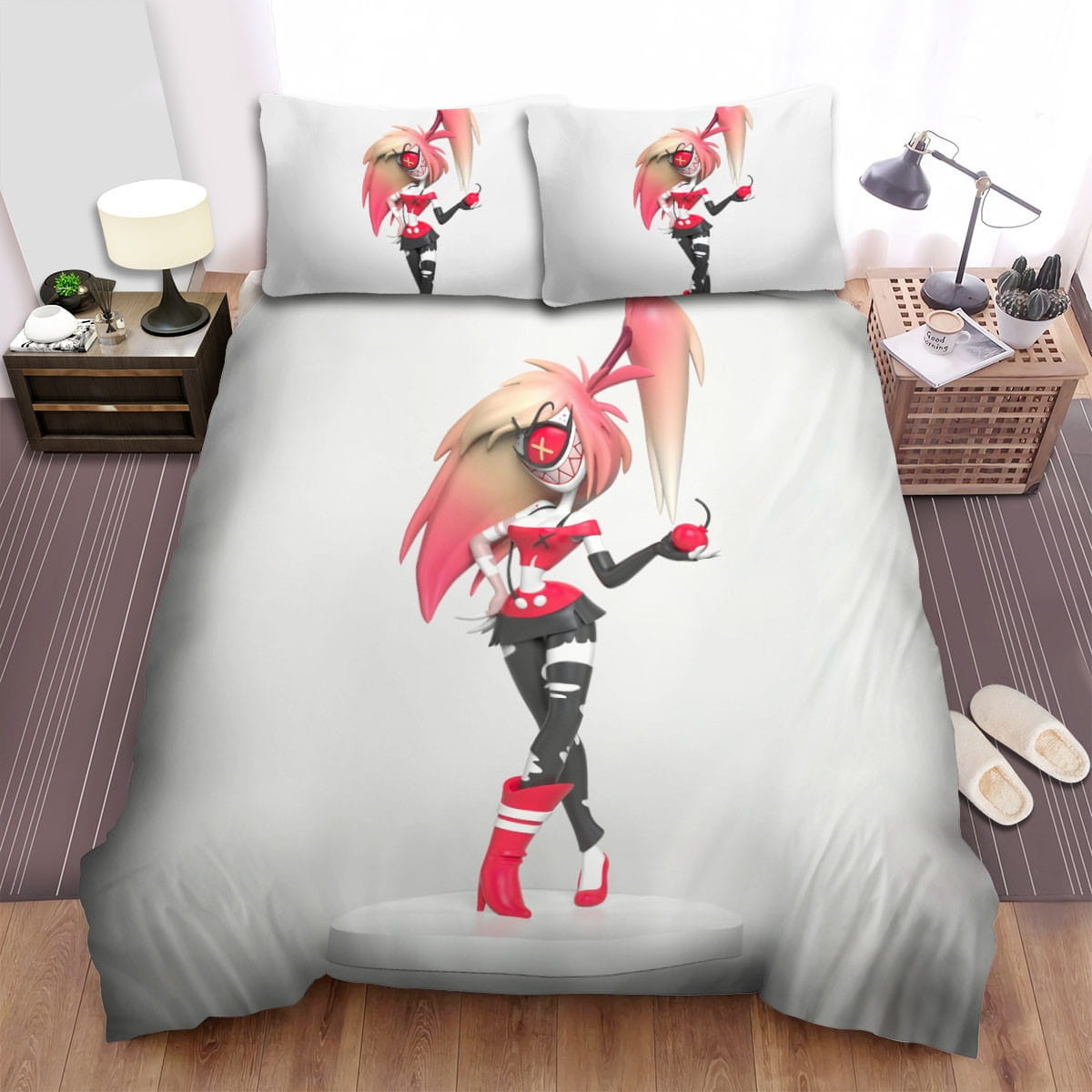 Hazbin Hotel Cherri Bedding Sets Duvet Cover, Flatsheet, Pillowcases For Every Bedroom