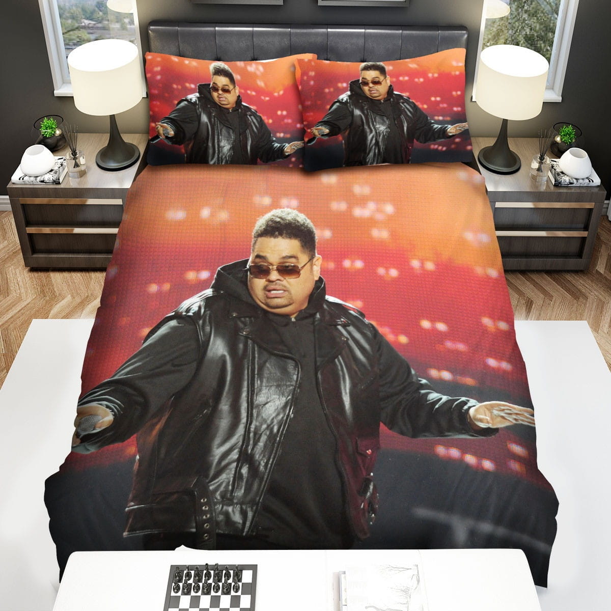 Heavy D Performing Bedding Sets, Flatsheet Gift For Wife, Husband, Besties