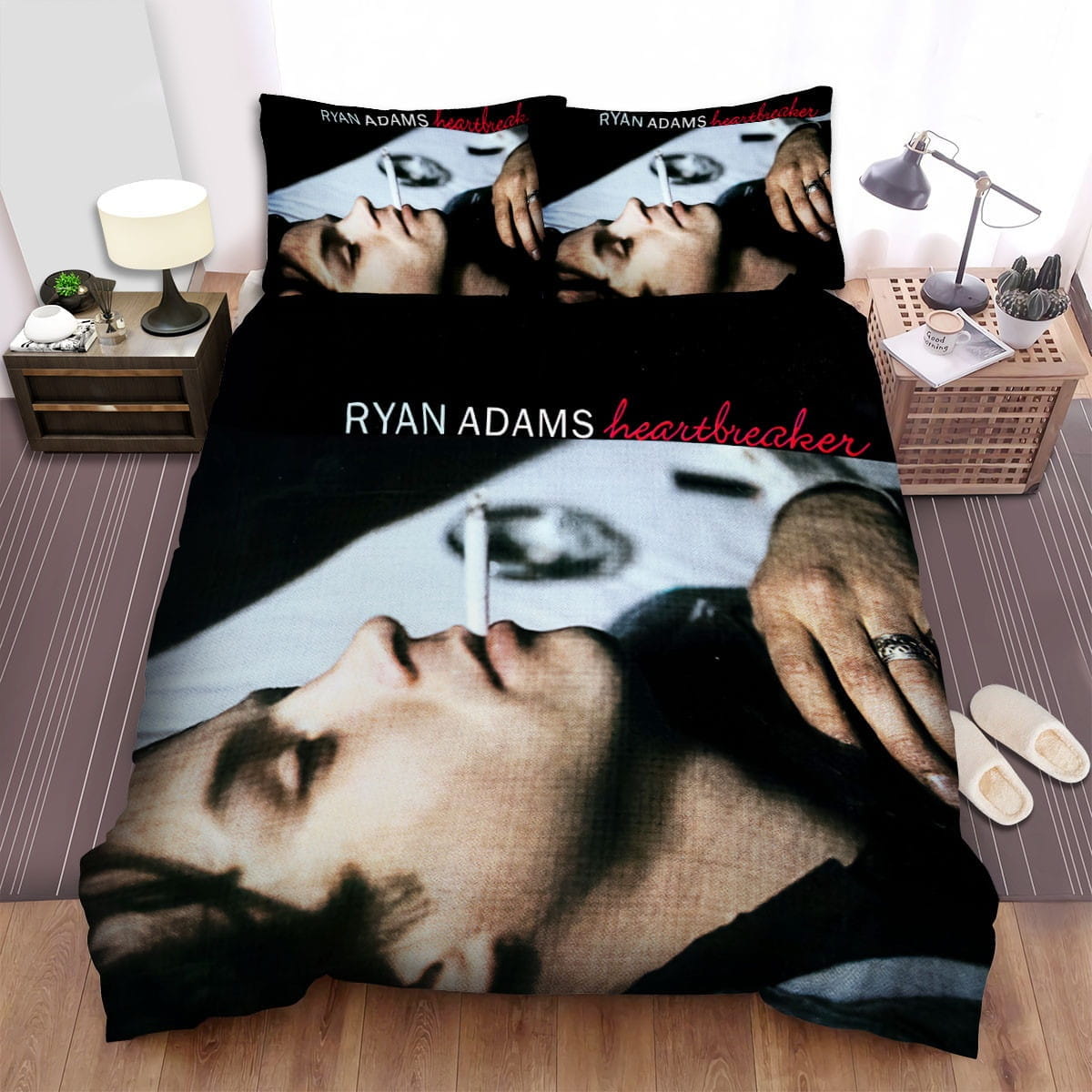 Heartbreaker Ryan Adams Bedding Sets Duvet Cover, Flatsheet, Pillowcases Perfect Gift For Fans