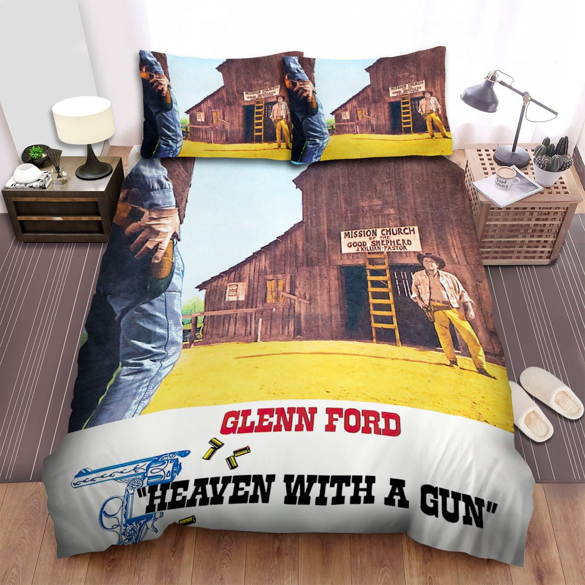 Heaven With A Gun Poster 2 Bedding Sets Duvet Cover, Flatsheet, Pillowcases For Every Bedroom