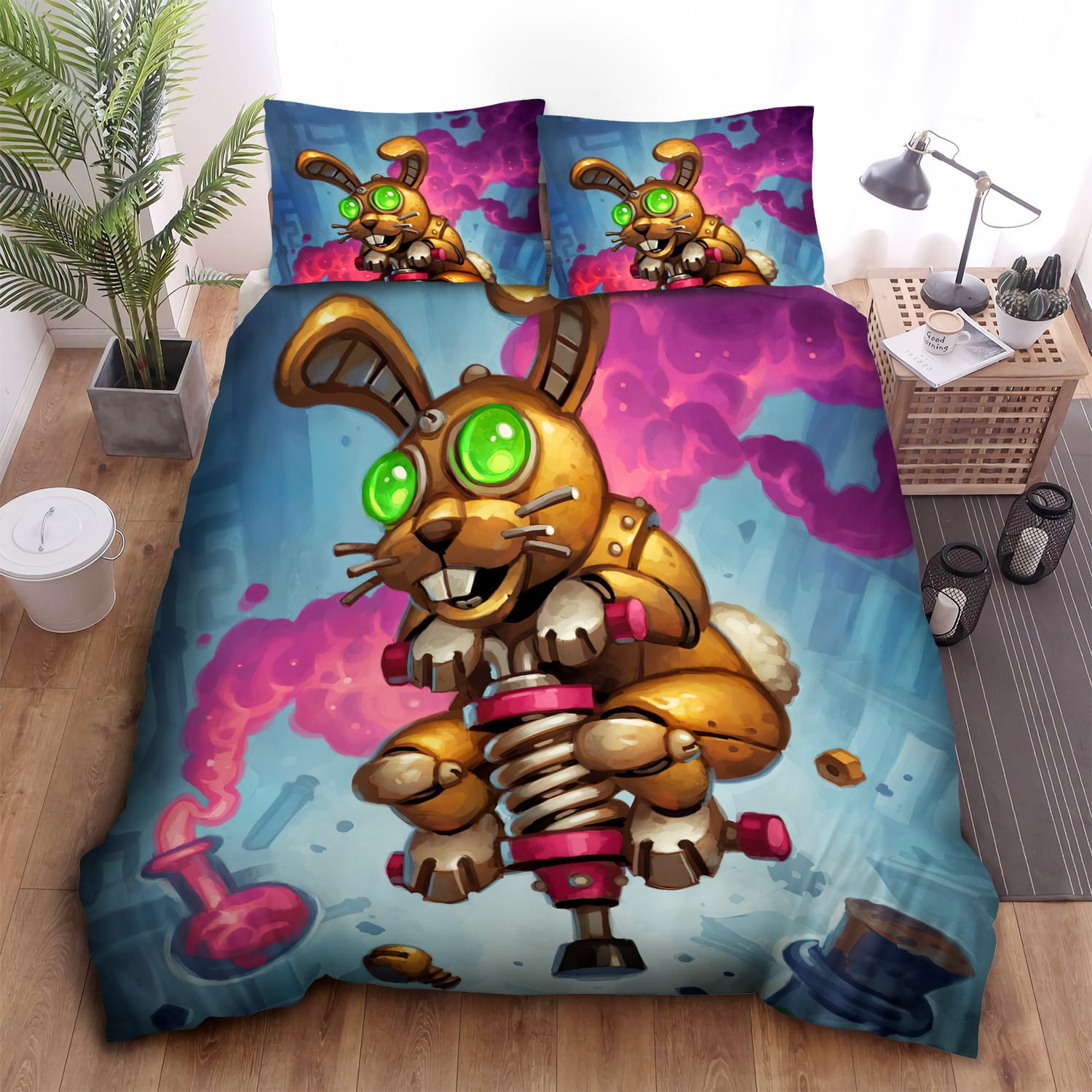 Hearthstone Pogo-Hopper Bedding Set, Gift For Christmas, Birthday, Thanksgiving