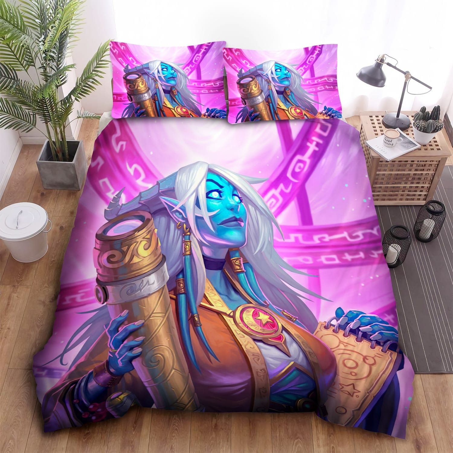 Hearthstone Stargazer Luna Decorative Bedding Sets with Duvet Cover, Flatsheet, Pillowcases