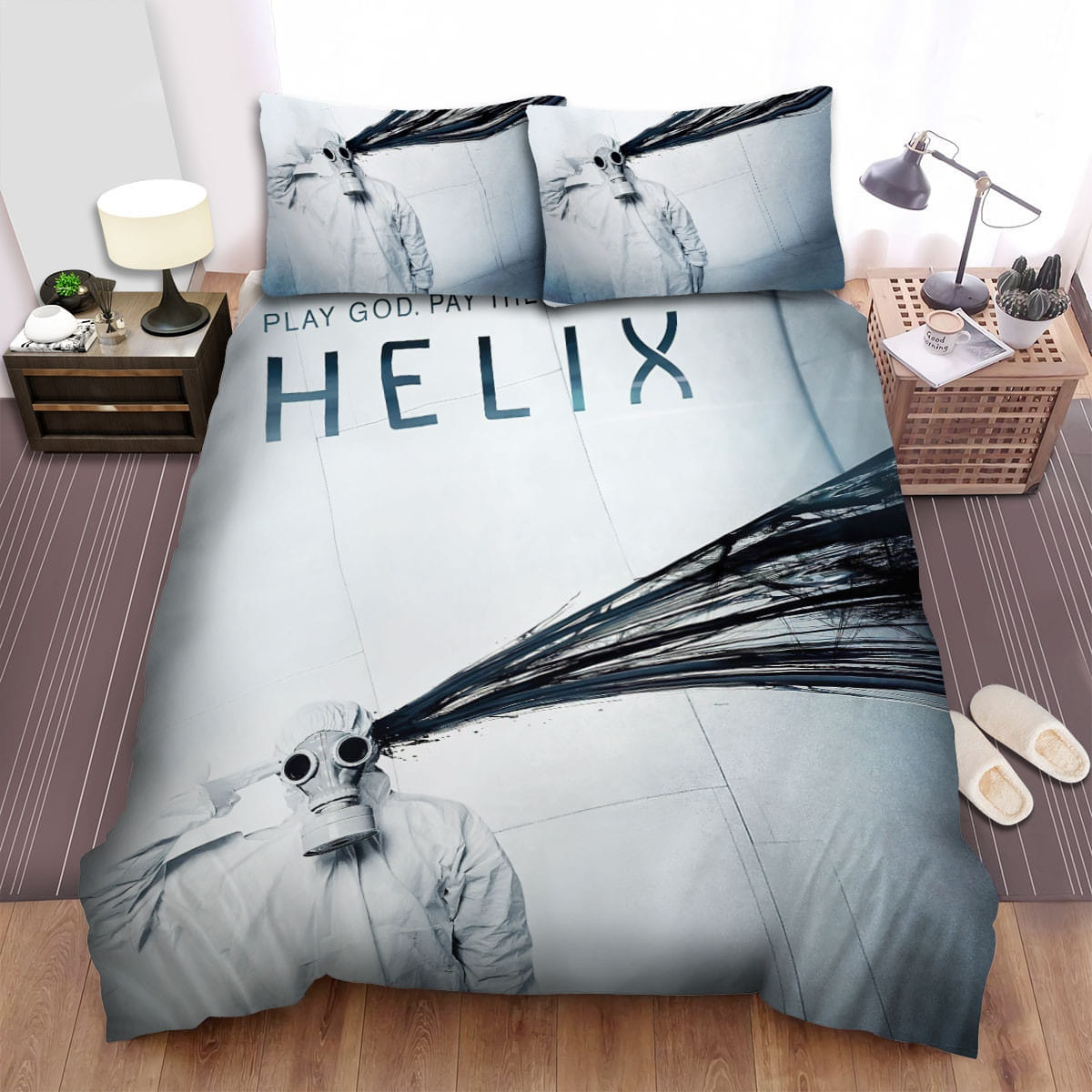 Helix Movie Poster 3 Bedding Set, Gift For Christmas, Birthday, Thanksgiving