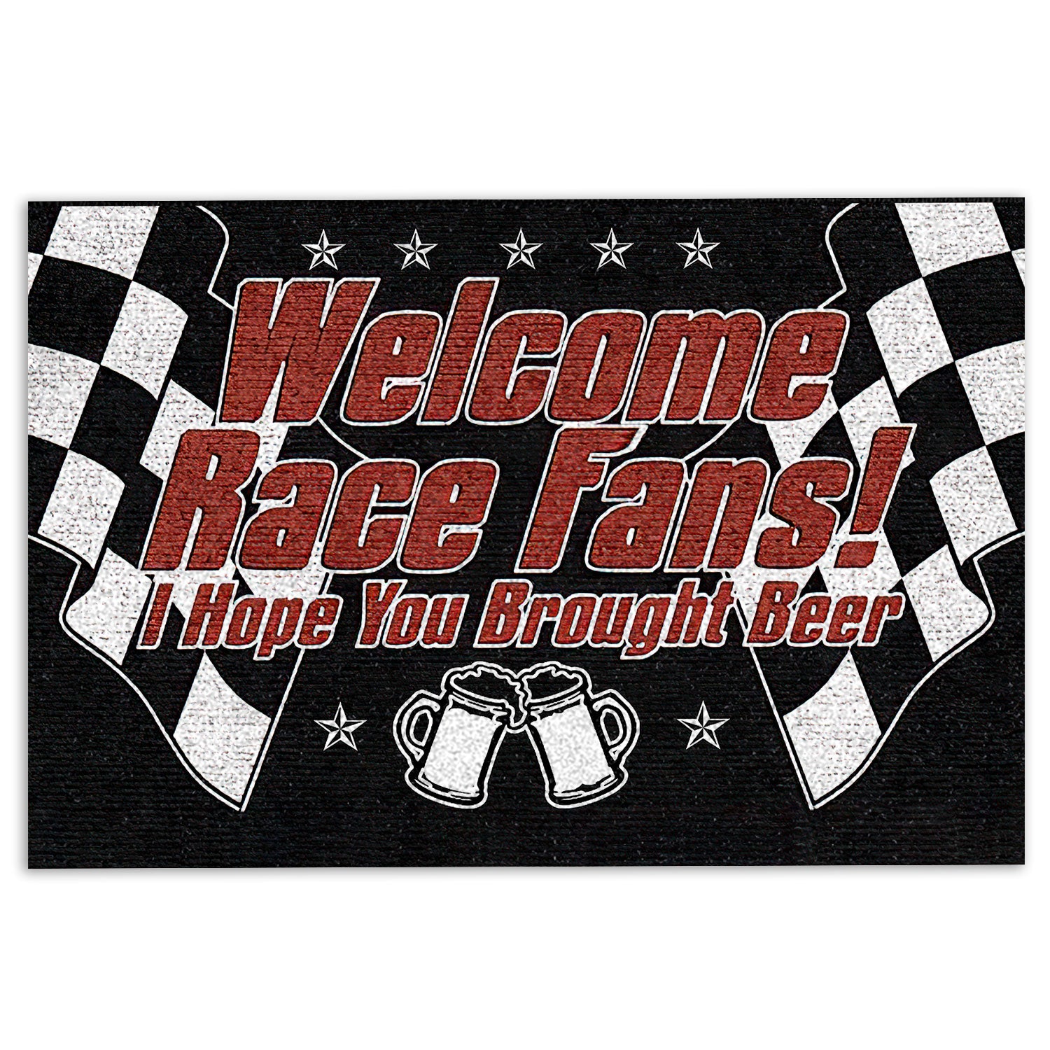Racing Rubber Doormat, Racing Welcome Race Fans Welcome Doormat, Indoor Outdoor Door Mat, Home Decor