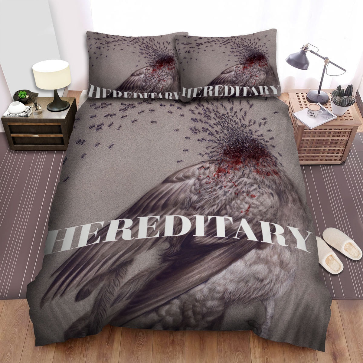 Hereditary Bird Bedding Sets Duvet Cover, Flatsheet, Pillowcase For Your Lover