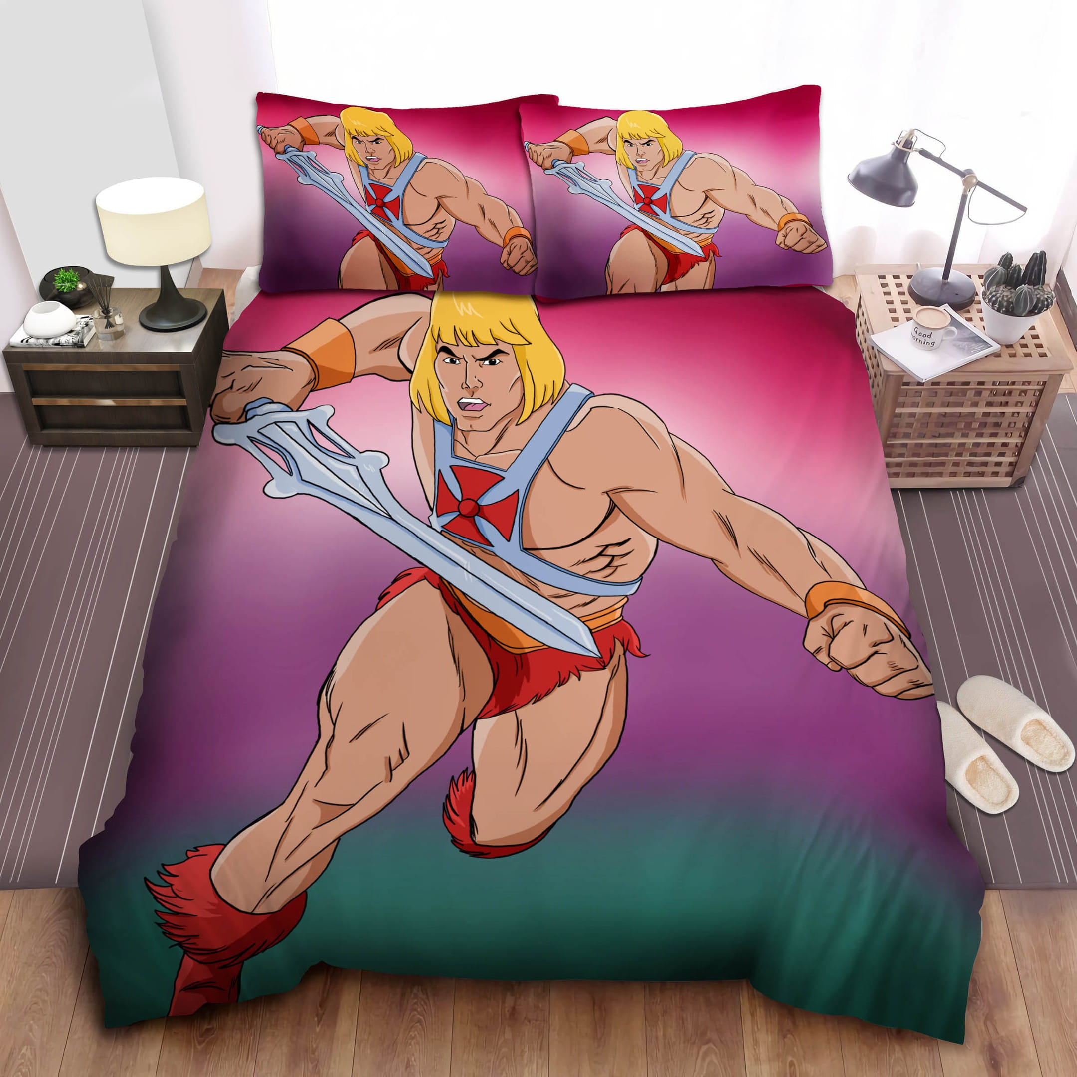 He-Man Bedding Sets Duvet Cover, Flatsheet, Pillowcases For Every Bedroom