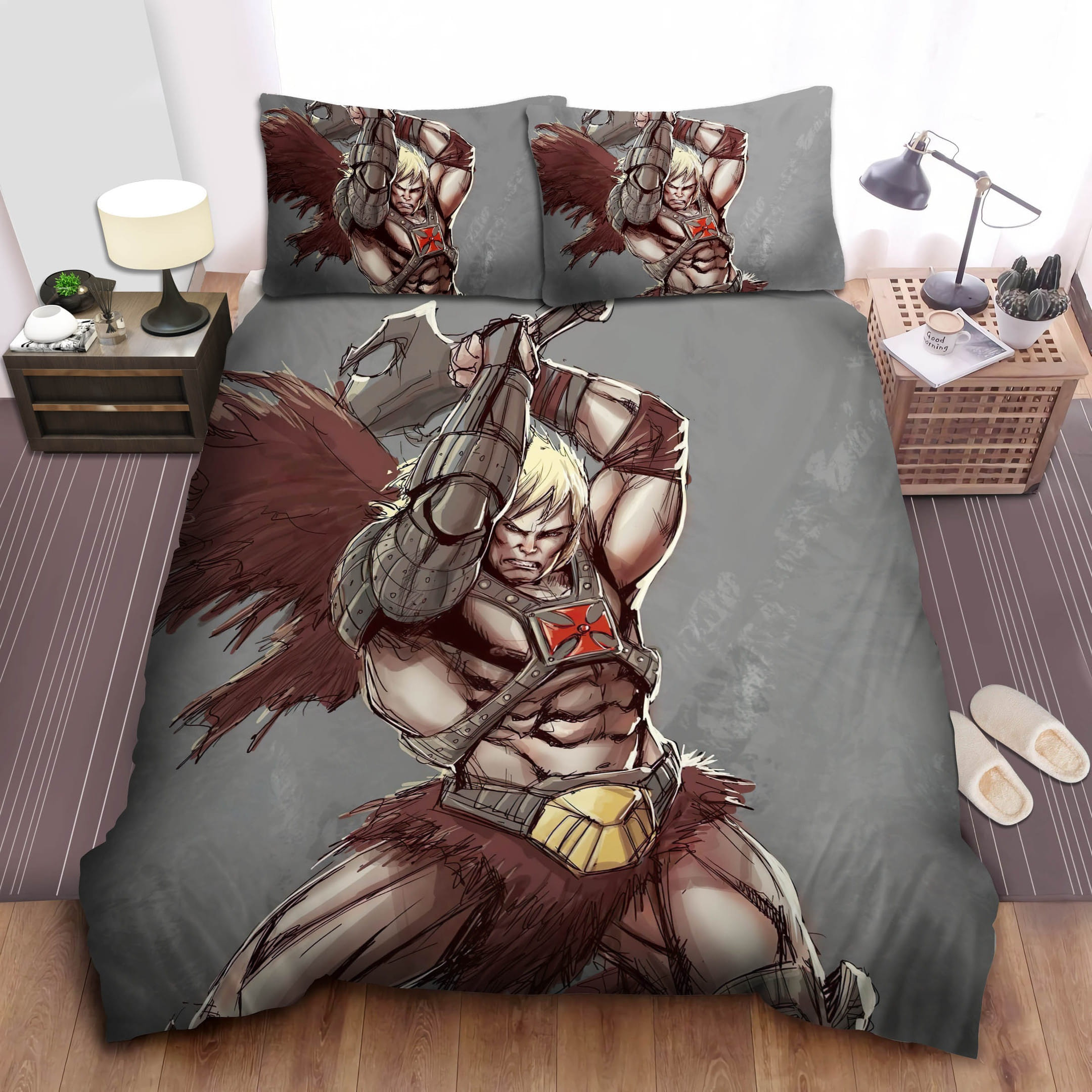 He-Man Decorative Bedding Sets with Duvet Cover, Flatsheet, Pillowcases