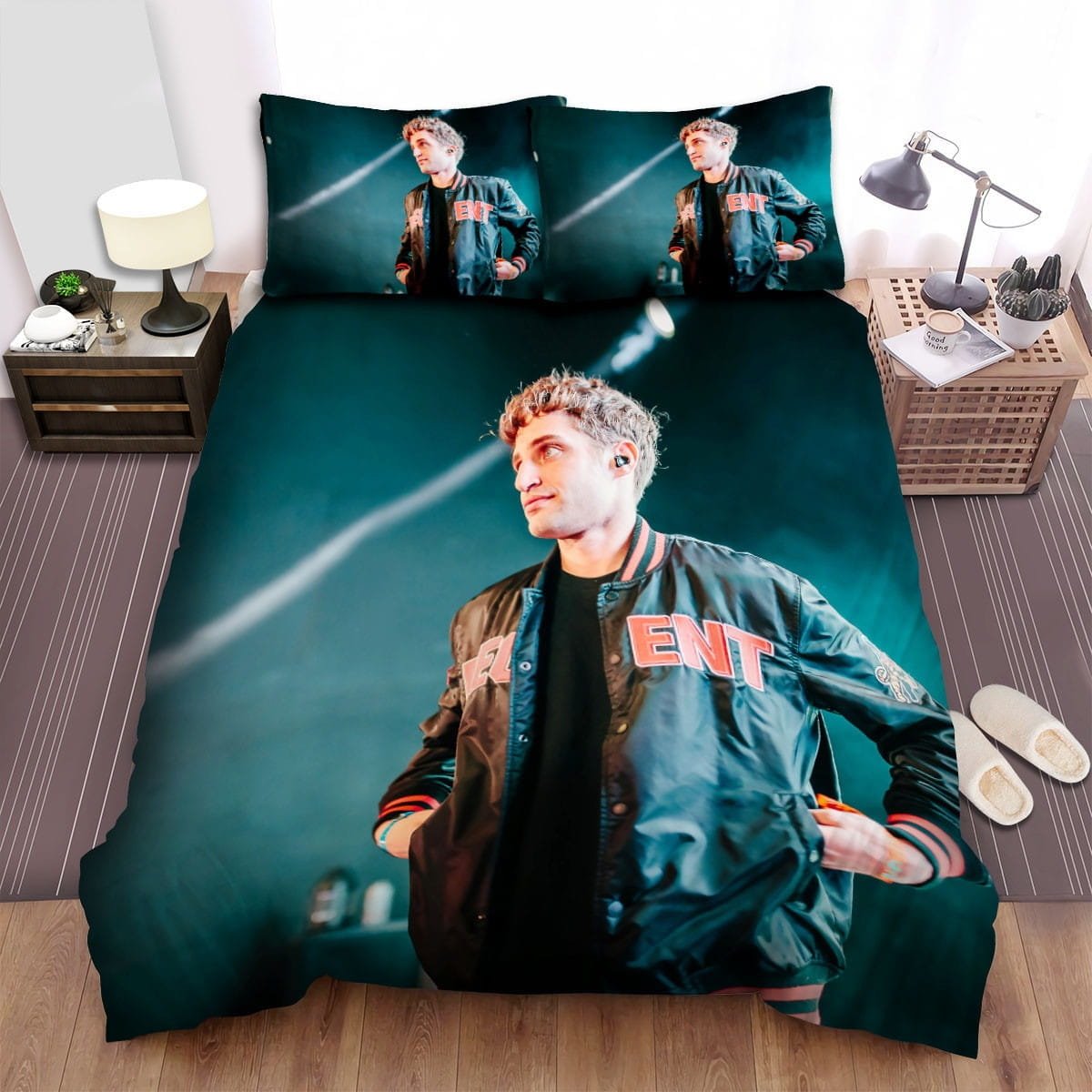 Herobust Posing Decorative Bedding Sets with Duvet Cover, Flatsheet, Pillowcases