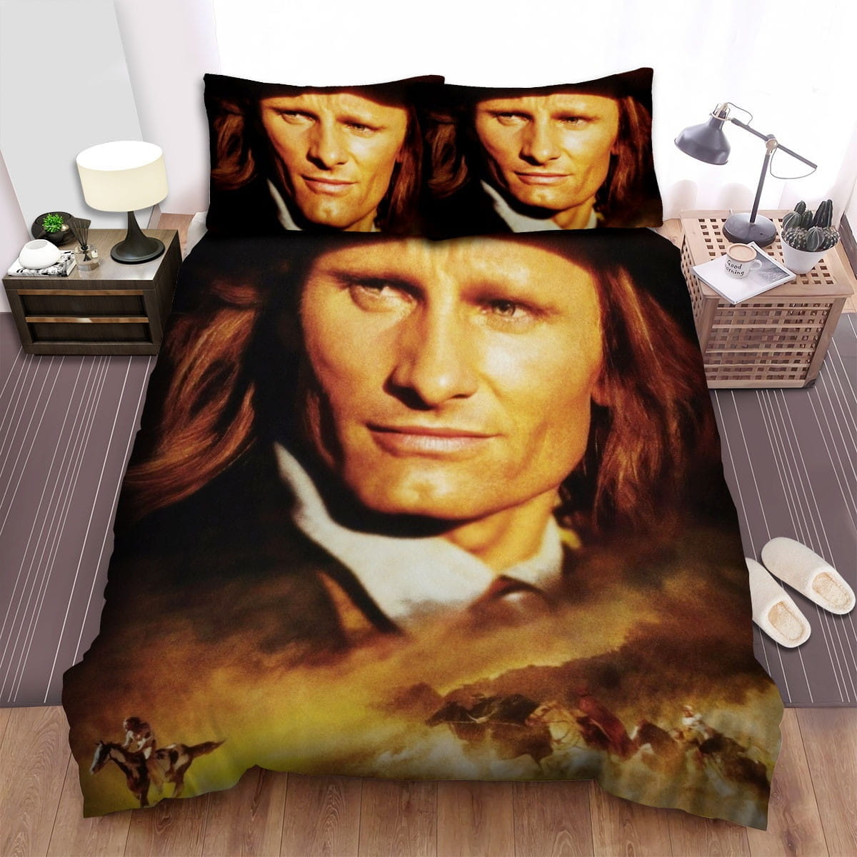 Hidalgo Main Character Bedding Sets Duvet Cover, Flatsheet, Pillowcase For Your Lover