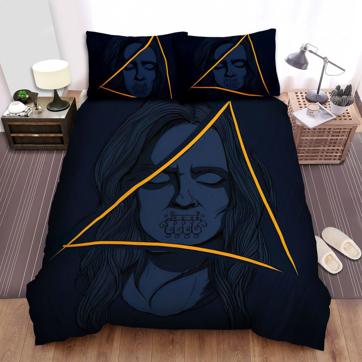 Hereditary Triangle Bedding Sets Duvet Cover, Flatsheet, Pillowcases For Every Bedroom
