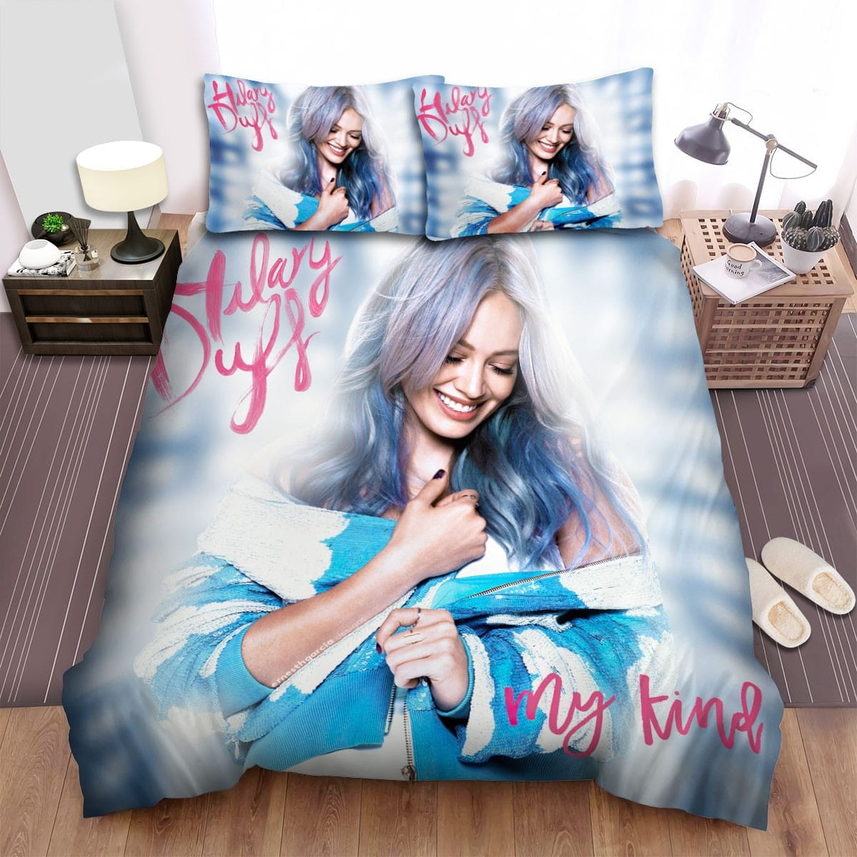 Hilary Duff My Kind Bedding Sets, Flatsheet Gift For Wife, Husband, Besties