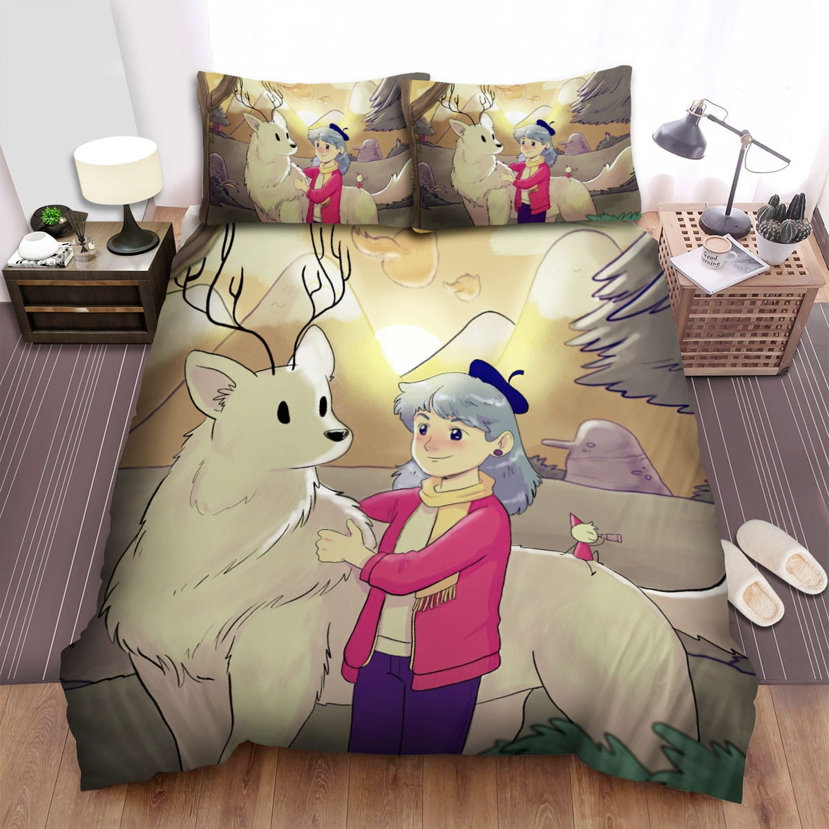 Hilda And Strong Twig Bedding Set, Gift For Christmas, Birthday, Thanksgiving
