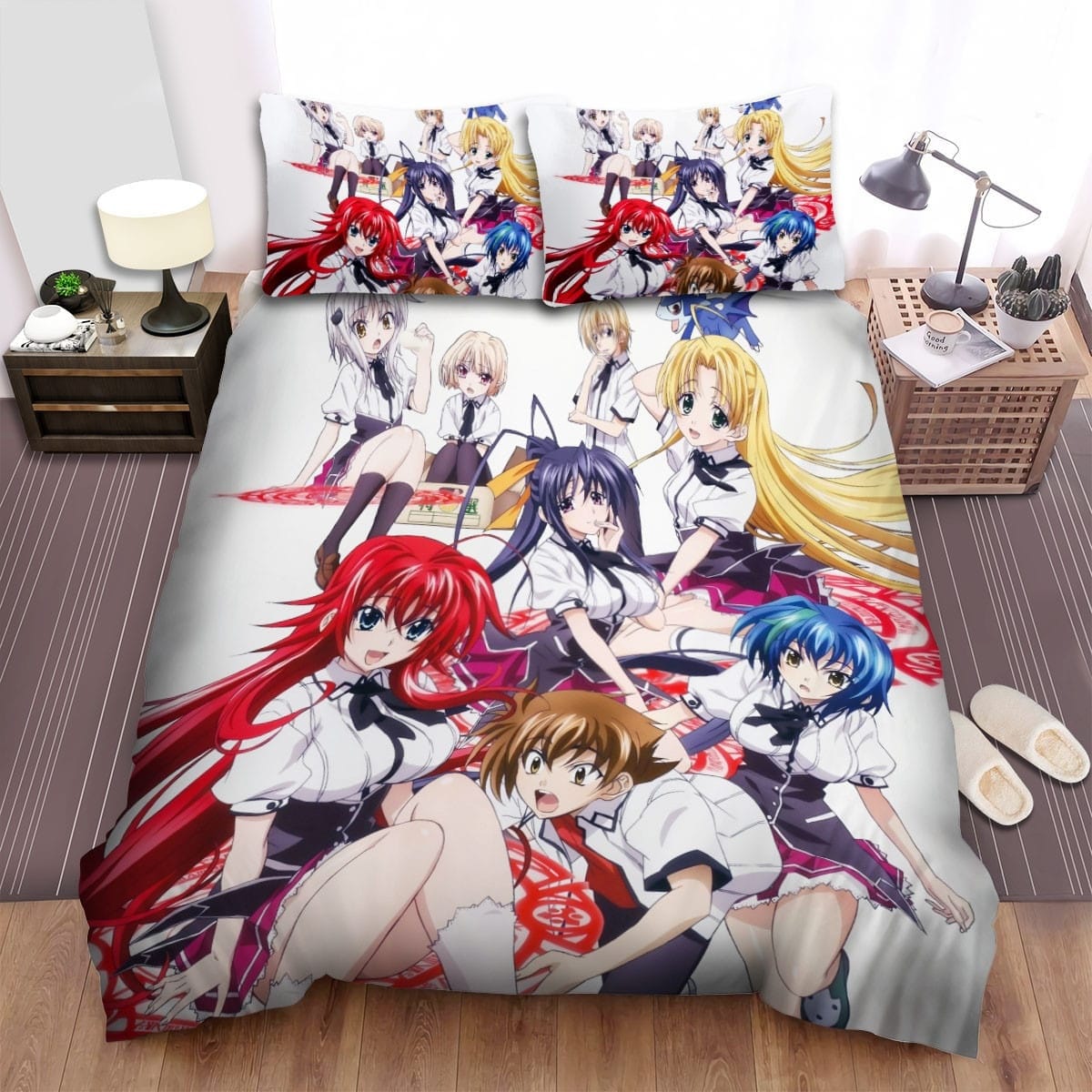 High School Dxd Anime Bedding Sets Duvet Cover, Flatsheet, Pillowcases For Every Bedroom