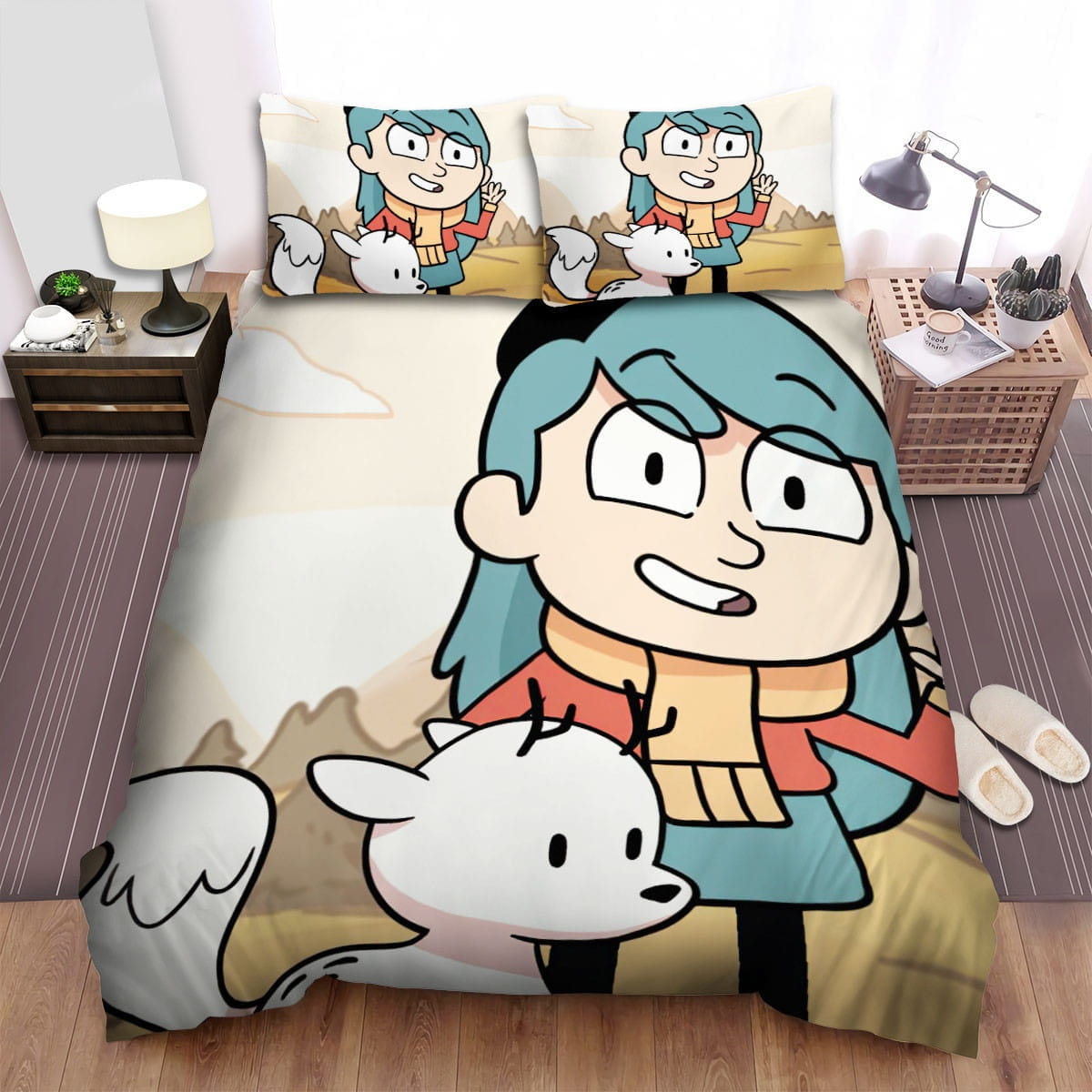 Hilda Main Poster Bedding Sets Duvet Cover, Flatsheet, Pillowcases Perfect Gift For Fans