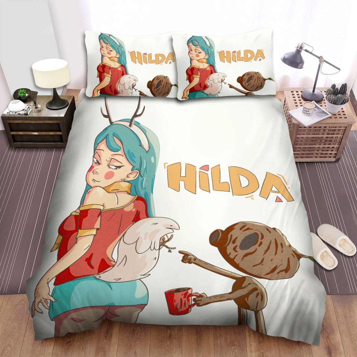 Hilda Sexy Bedding Sets Duvet Cover, Flatsheet, Pillowcases For Every Bedroom