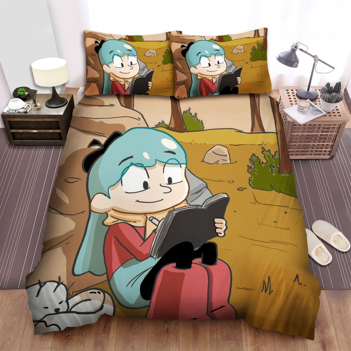 Hilda Studying Bedding Sets Duvet Cover, Flatsheet, Pillowcases For Every Bedroom