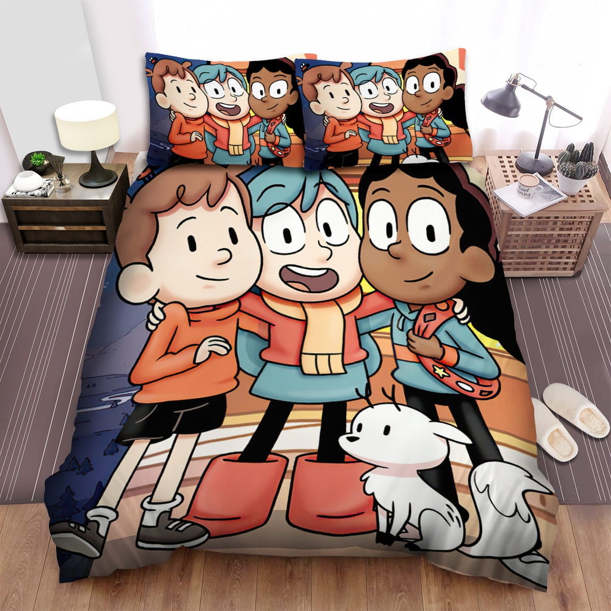 Hilda Season 2 Poster Bedding Sets, Flatsheet Gift For Wife, Husband, Besties
