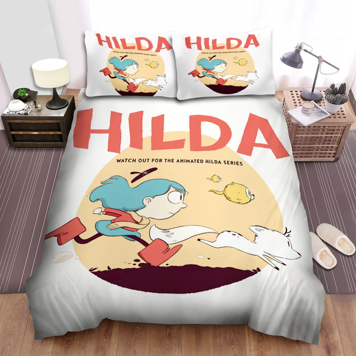 Hilda The Main Poster Decorative Bedding Sets with Duvet Cover, Flatsheet, Pillowcases