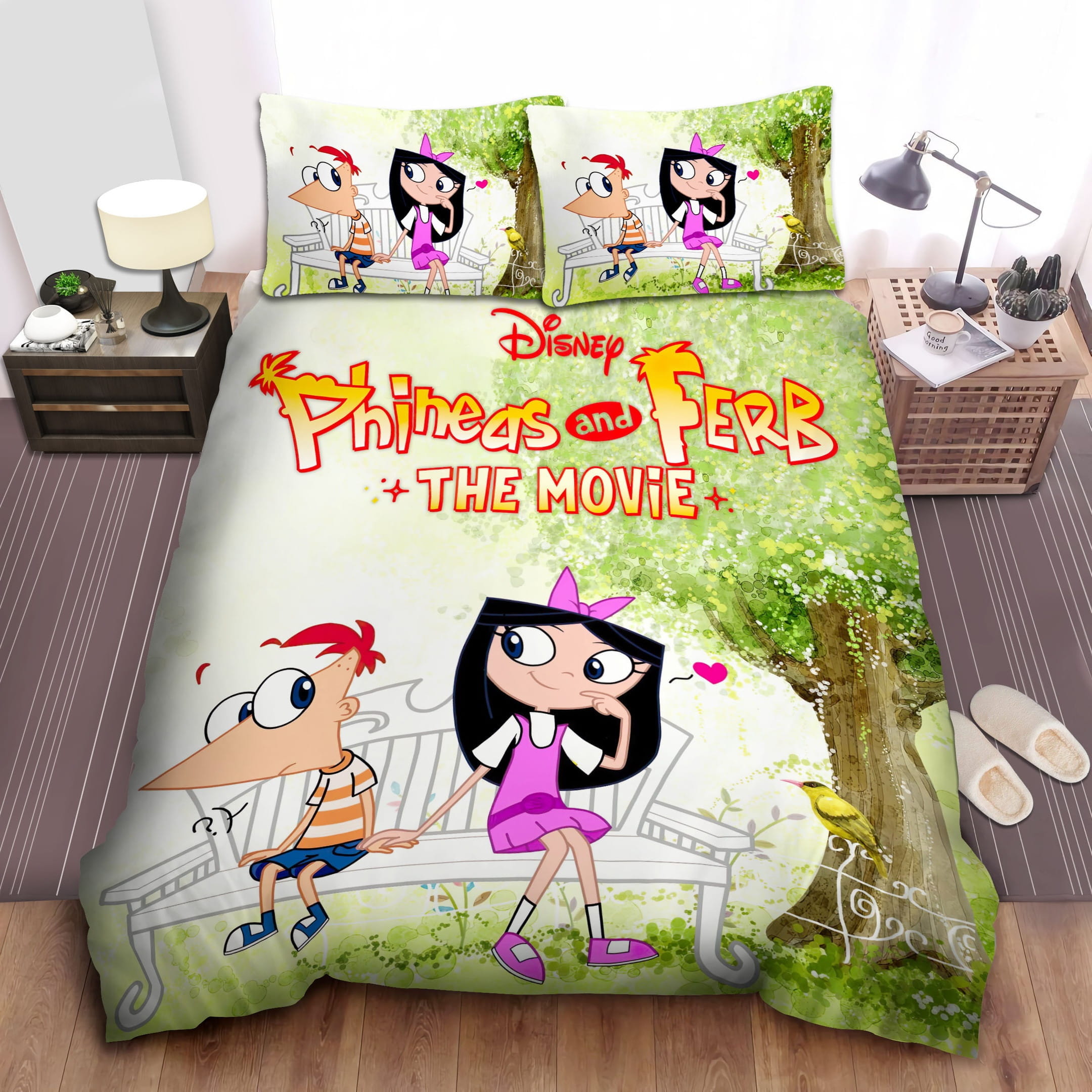 Holding Phineass Hand Bedding Sets Duvet Cover, Flatsheet, Pillowcases Perfect Gift For Fans