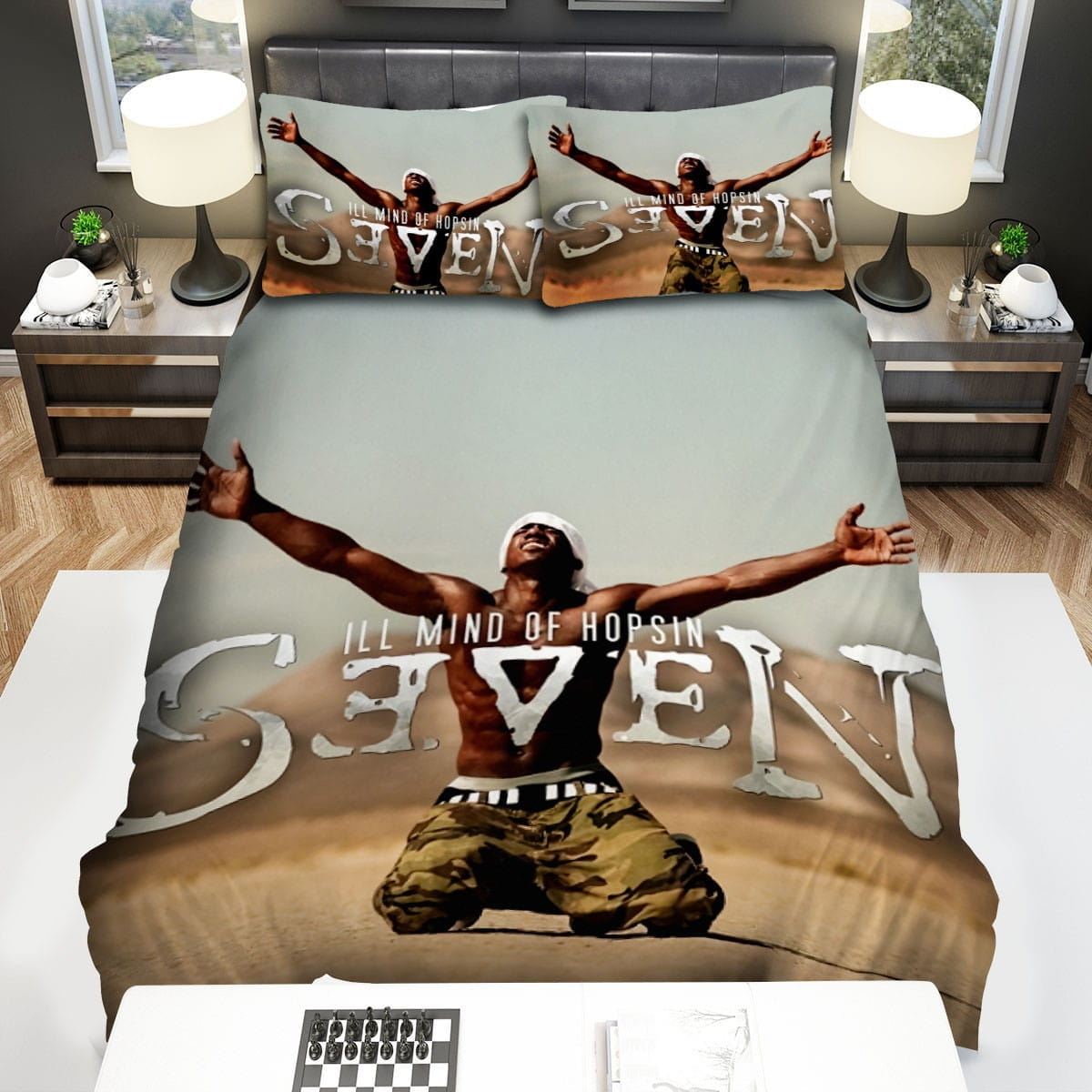 Hopsin Seven Bedding Sets, Flatsheet Gift For Wife, Husband, Besties