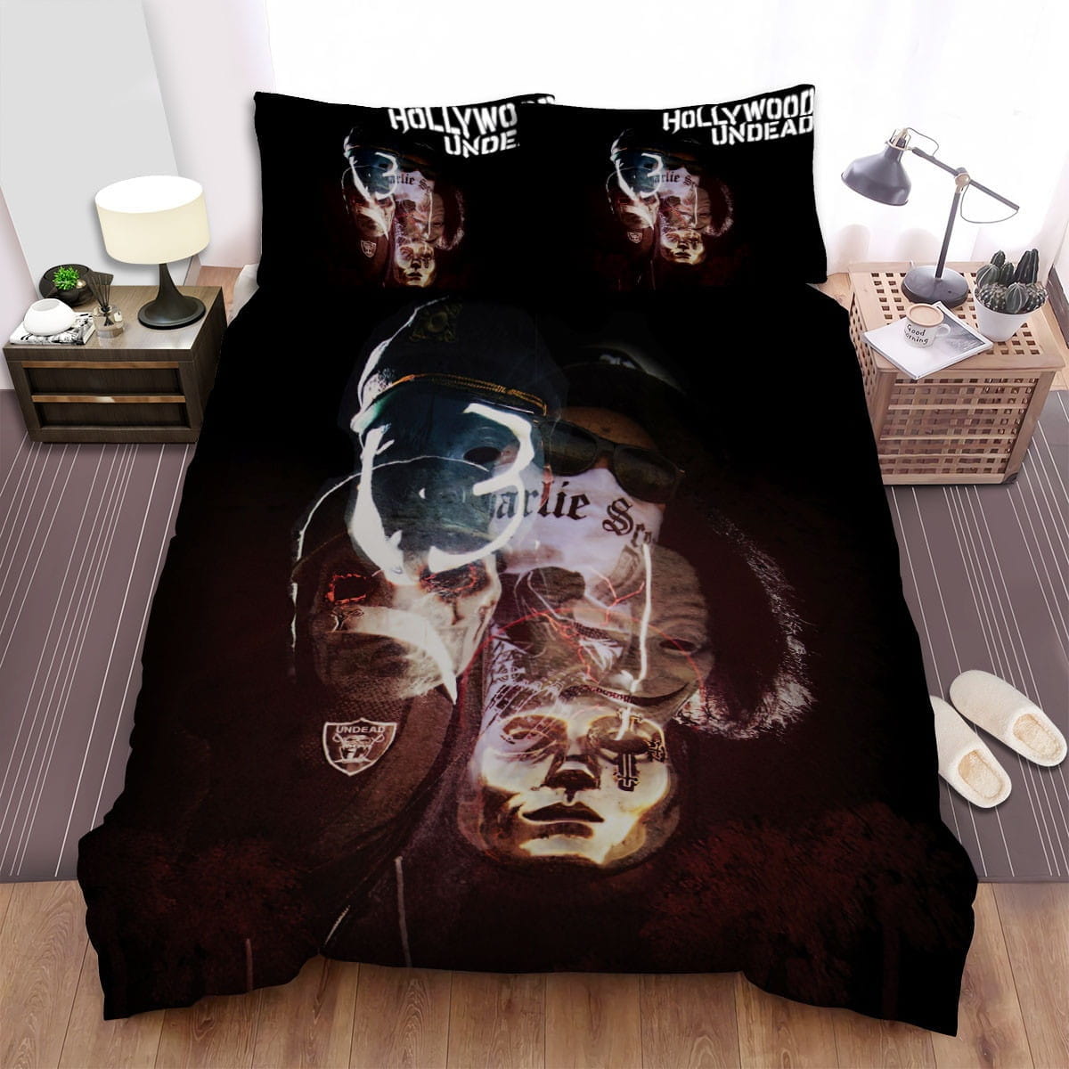 Hollywood Undead Art Bedding Sets Duvet Cover, Flatsheet, Pillowcases For Every Bedroom