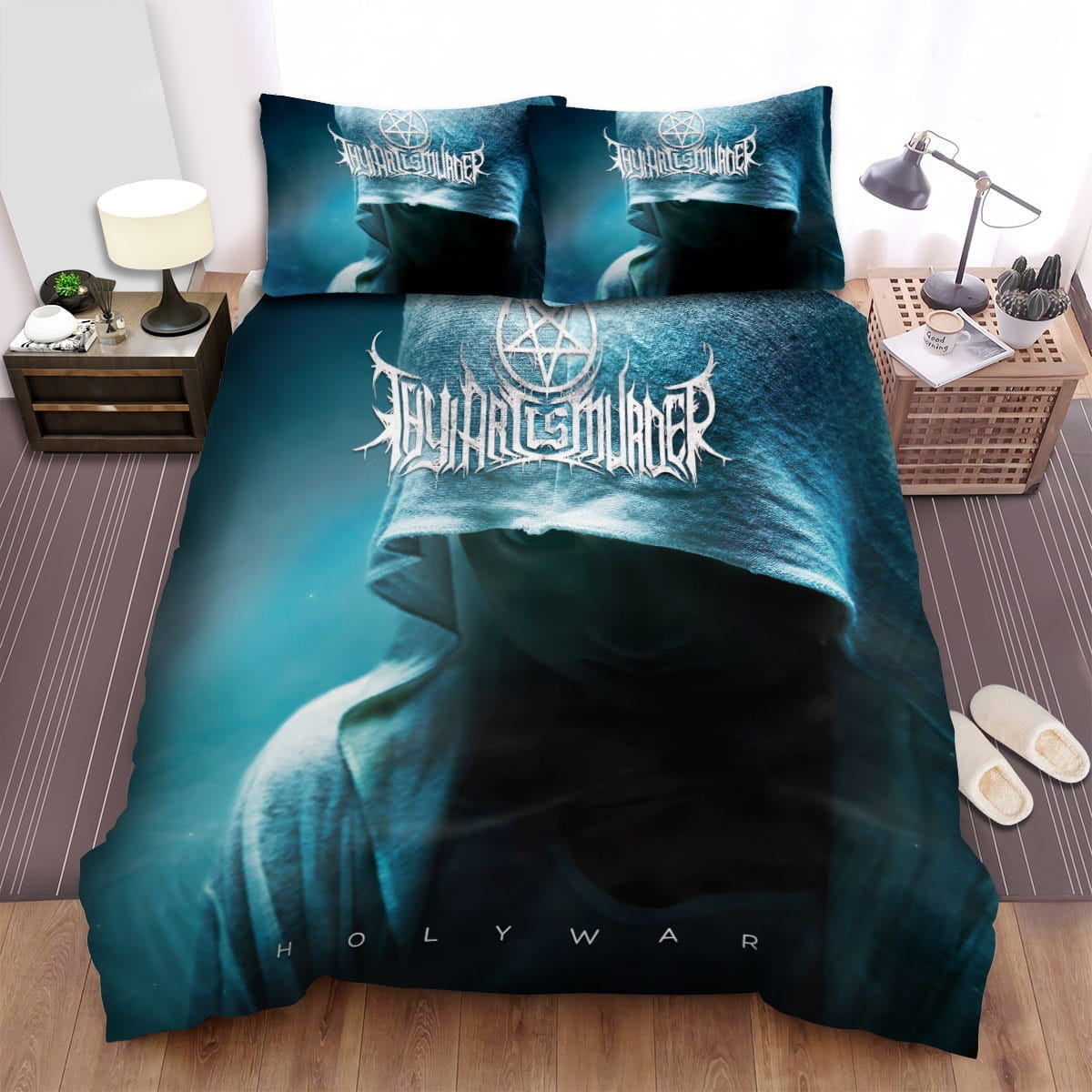 Holy War Thy Art Is Murder Bedding Sets Duvet Cover, Flatsheet, Pillowcases For Every Bedroom