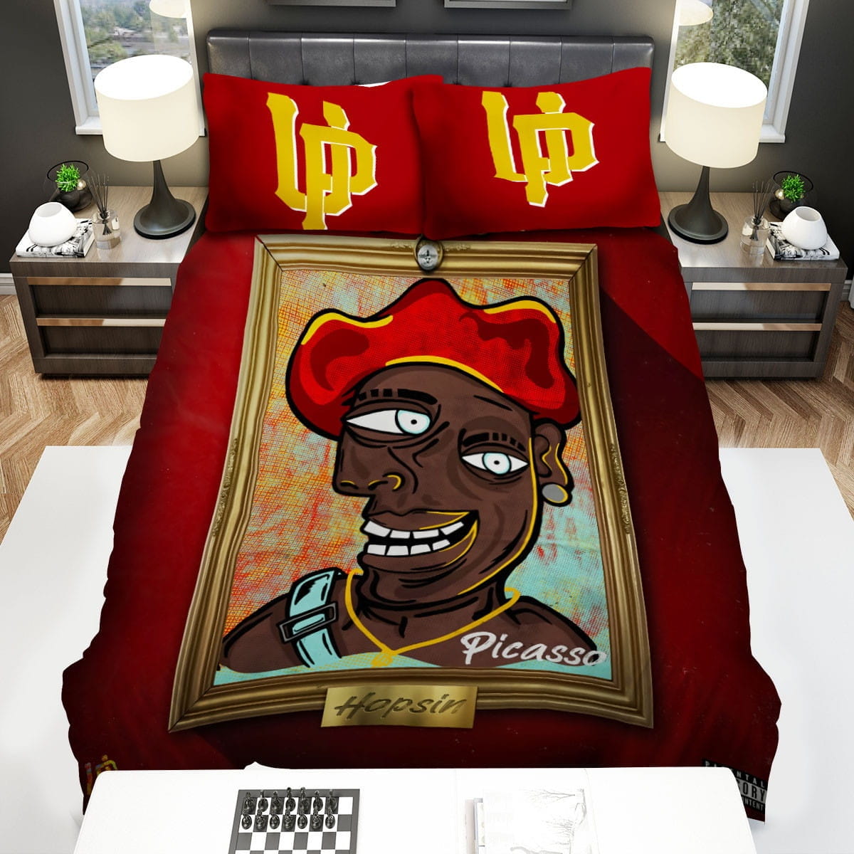 Hopsin Picaso Bedding Sets Duvet Cover, Flatsheet, Pillowcase For Your Lover