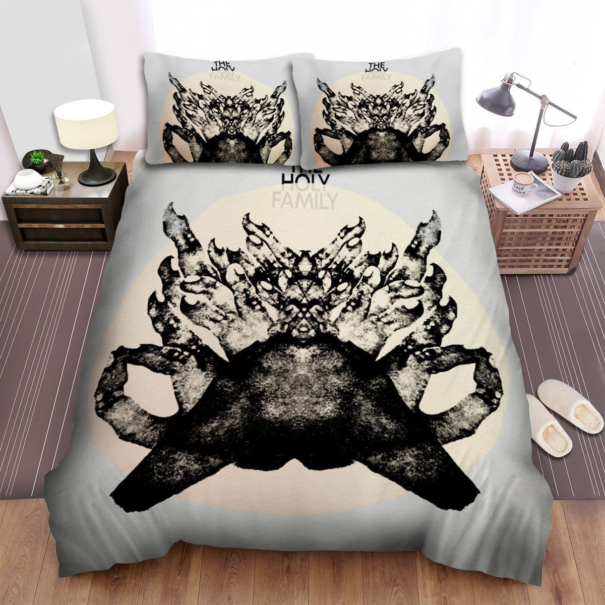 Holy Family Sleeve Scaled Bedding Set, Gift For Christmas, Birthday, Thanksgiving