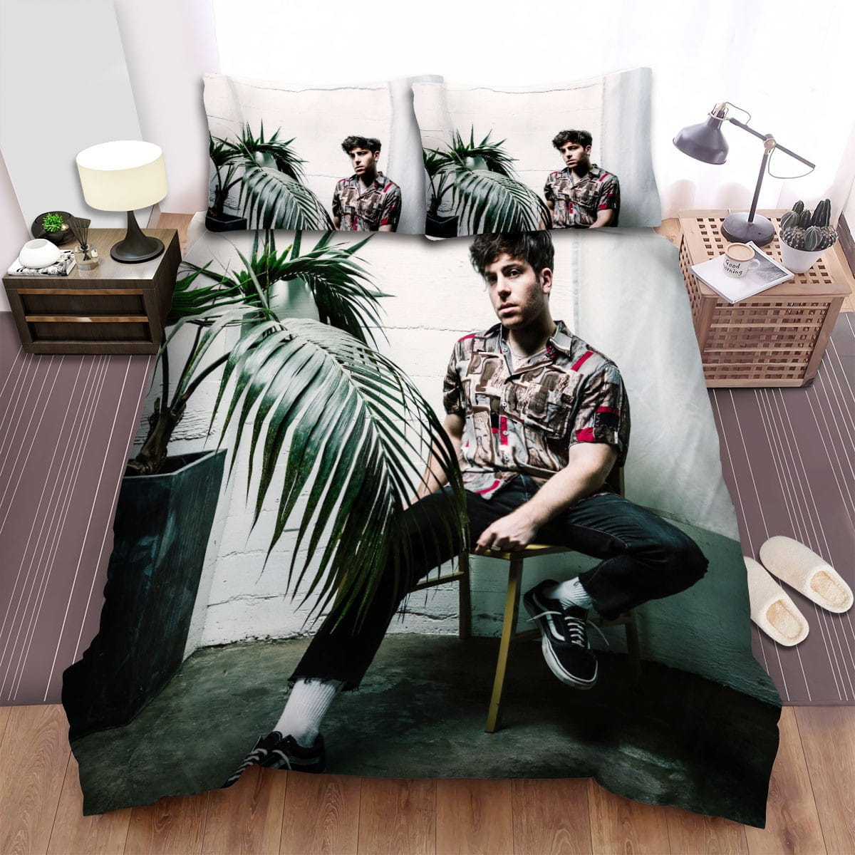 Hoodie Allen So Deep Bedding Set, Gift For Christmas, Birthday, Thanksgiving