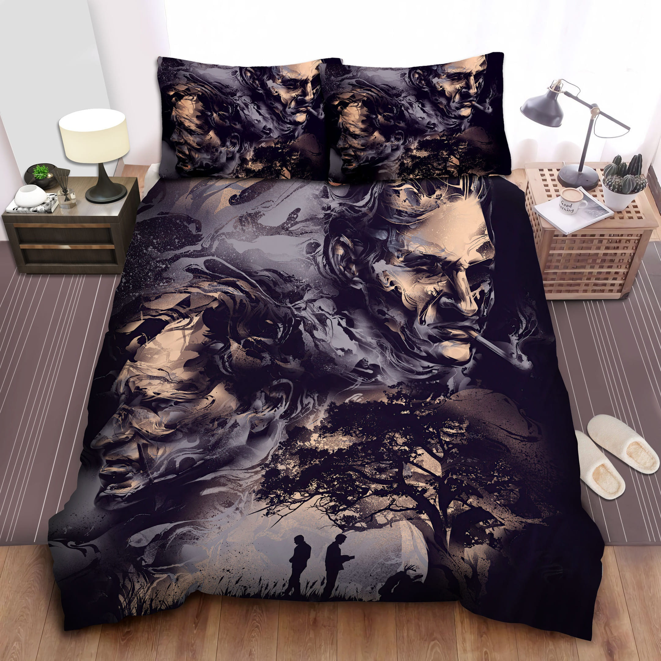 Homicide Detective Bedding Sets, Flatsheet Gift For Wife, Husband, Besties