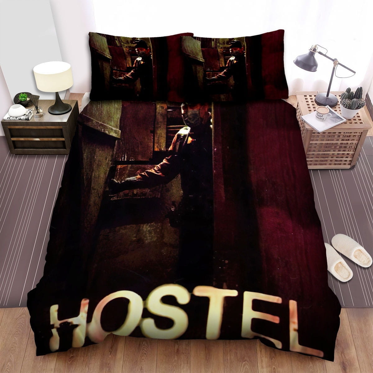 Hostel Hide Bedding Sets Duvet Cover, Flatsheet, Pillowcases Perfect Gift For Fans