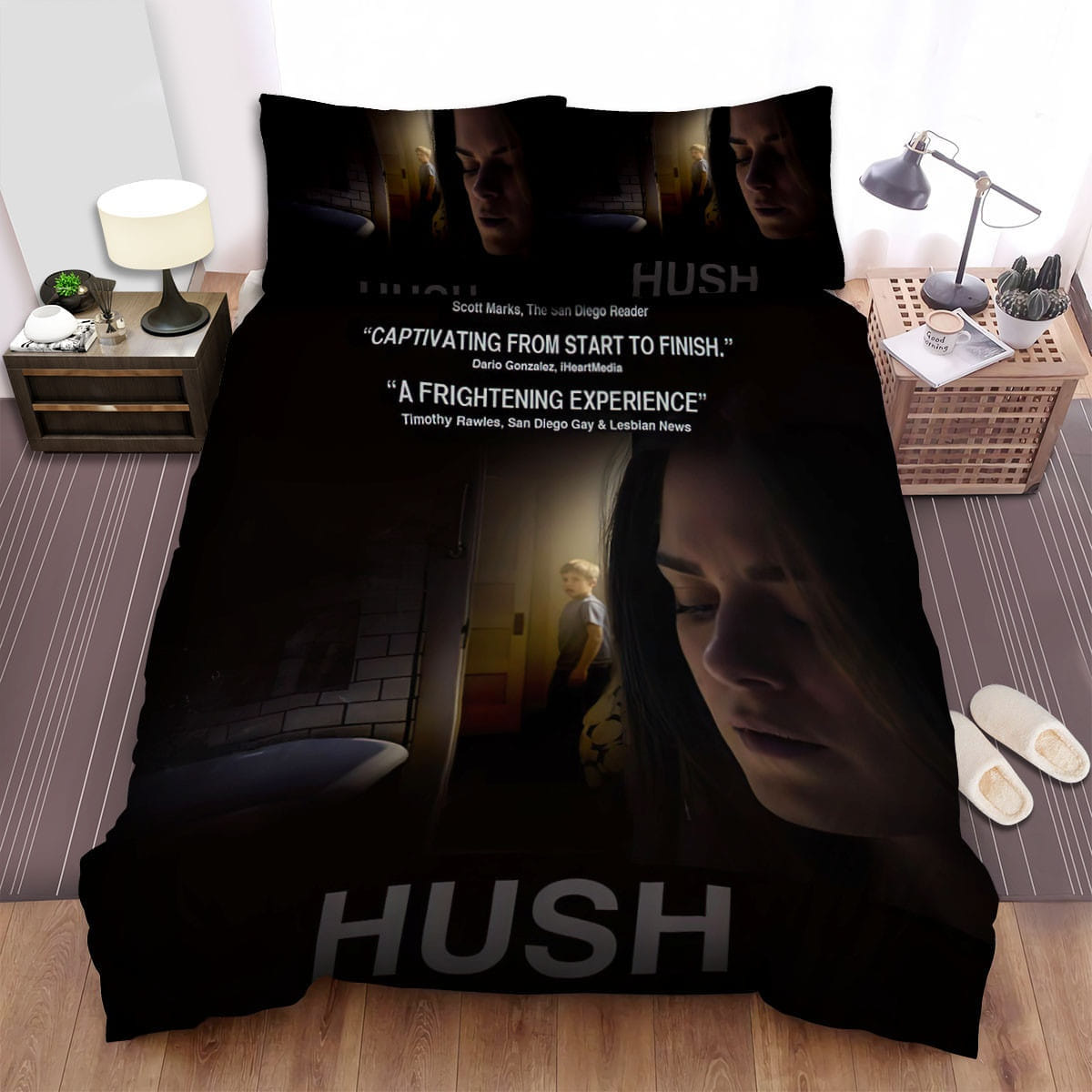 Hush (I) Darkness Bedding Sets Duvet Cover, Flatsheet, Pillowcases For Every Bedroom