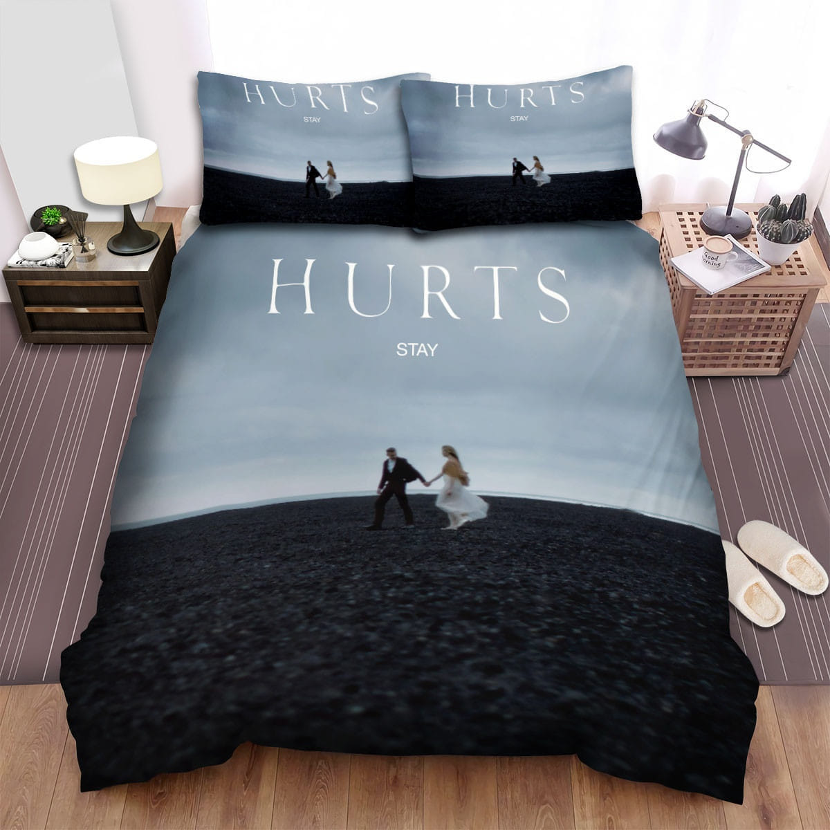 Hurts Band Stay Bedding Sets Duvet Cover, Flatsheet, Pillowcase For Your Lover