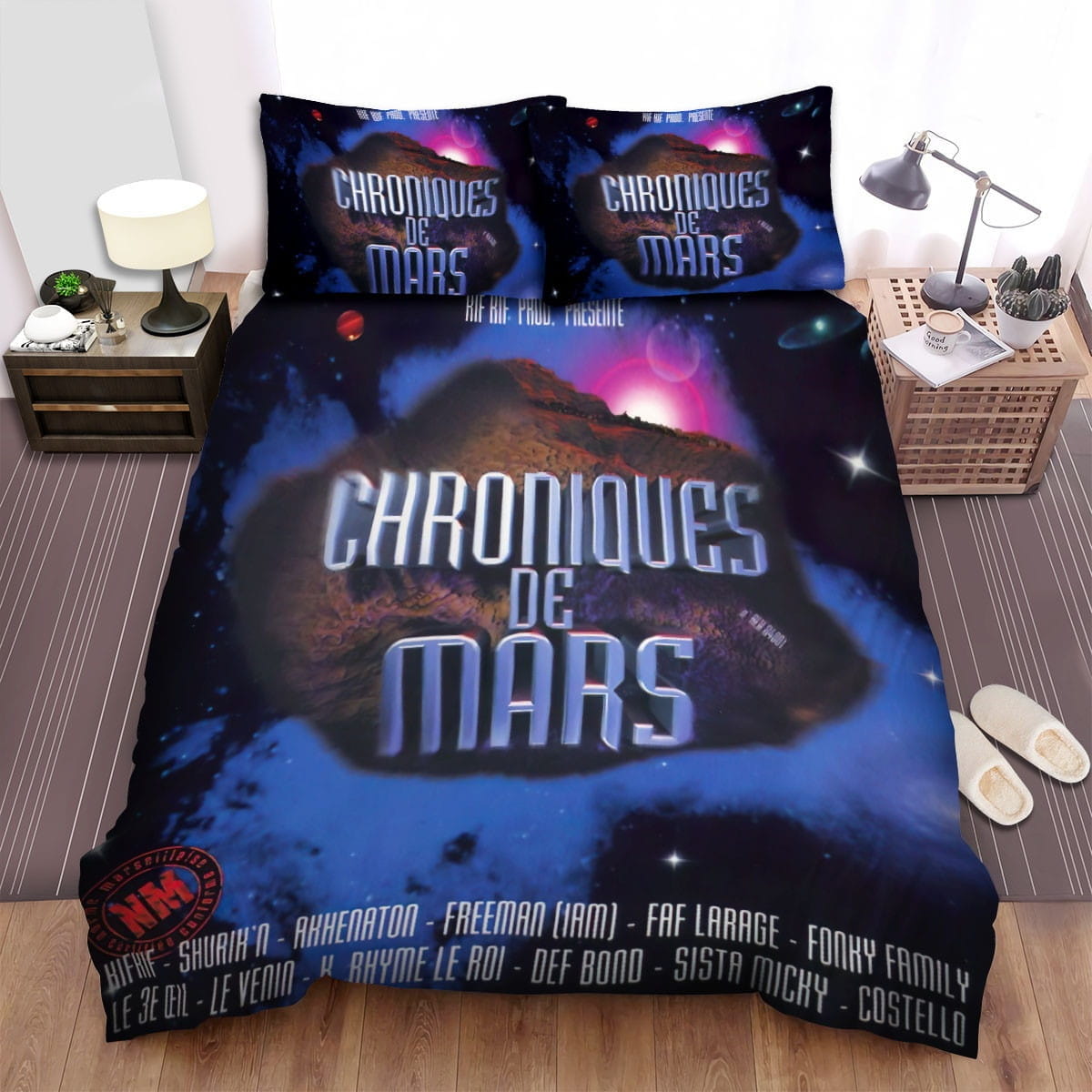 Iam Chroniques De Mars Bedding Sets Duvet Cover, Flatsheet, Pillowcase For Your Lover