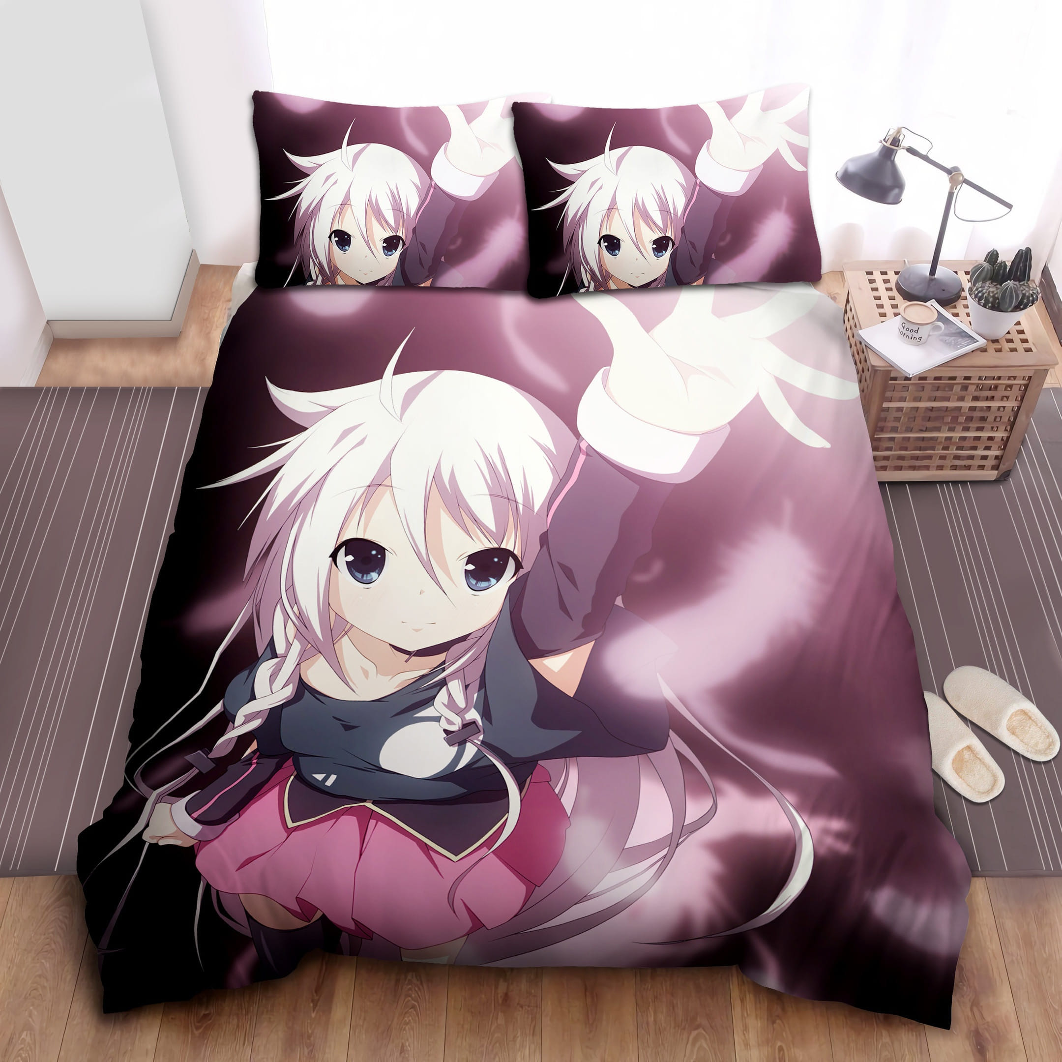 Ia (Vocaloid) Bedding Sets, Flatsheet Gift For Christmas, Thanksgiving, Halloween