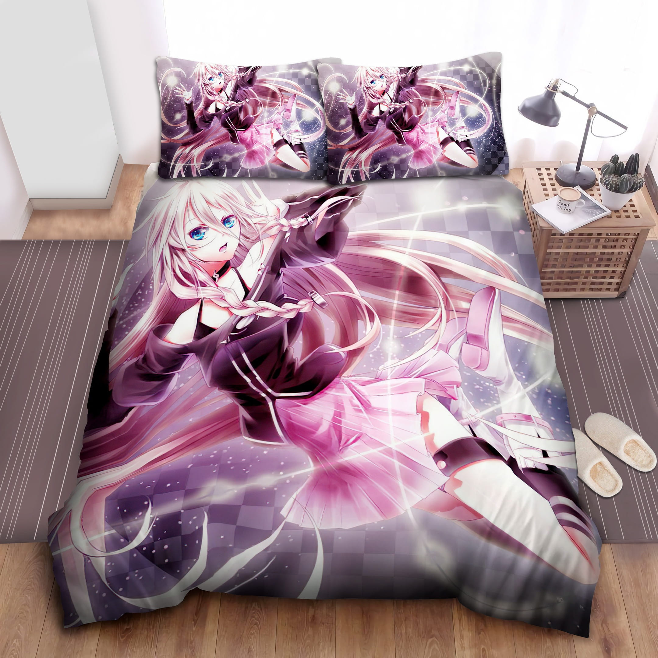 Ia (Vocaloid) Bedding Set, Gift For Christmas, Birthday, Thanksgiving