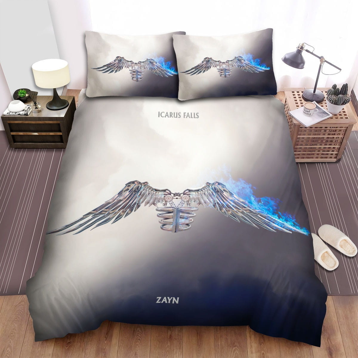 Icarus Zayn Bedding Sets, Flatsheet Gift For Wife, Husband, Besties