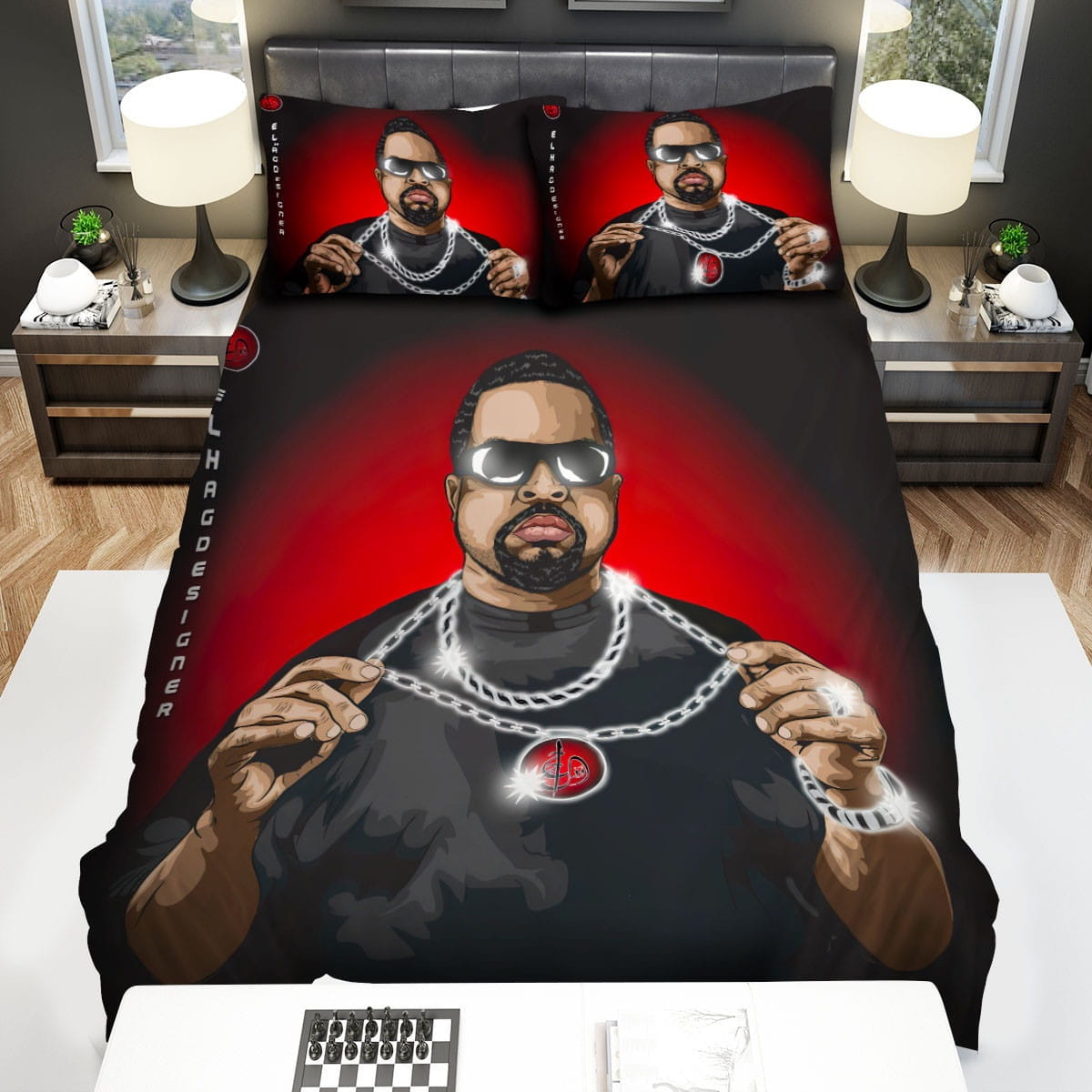 Ice Cube Bedding Set, Gift For Christmas, Birthday, Thanksgiving