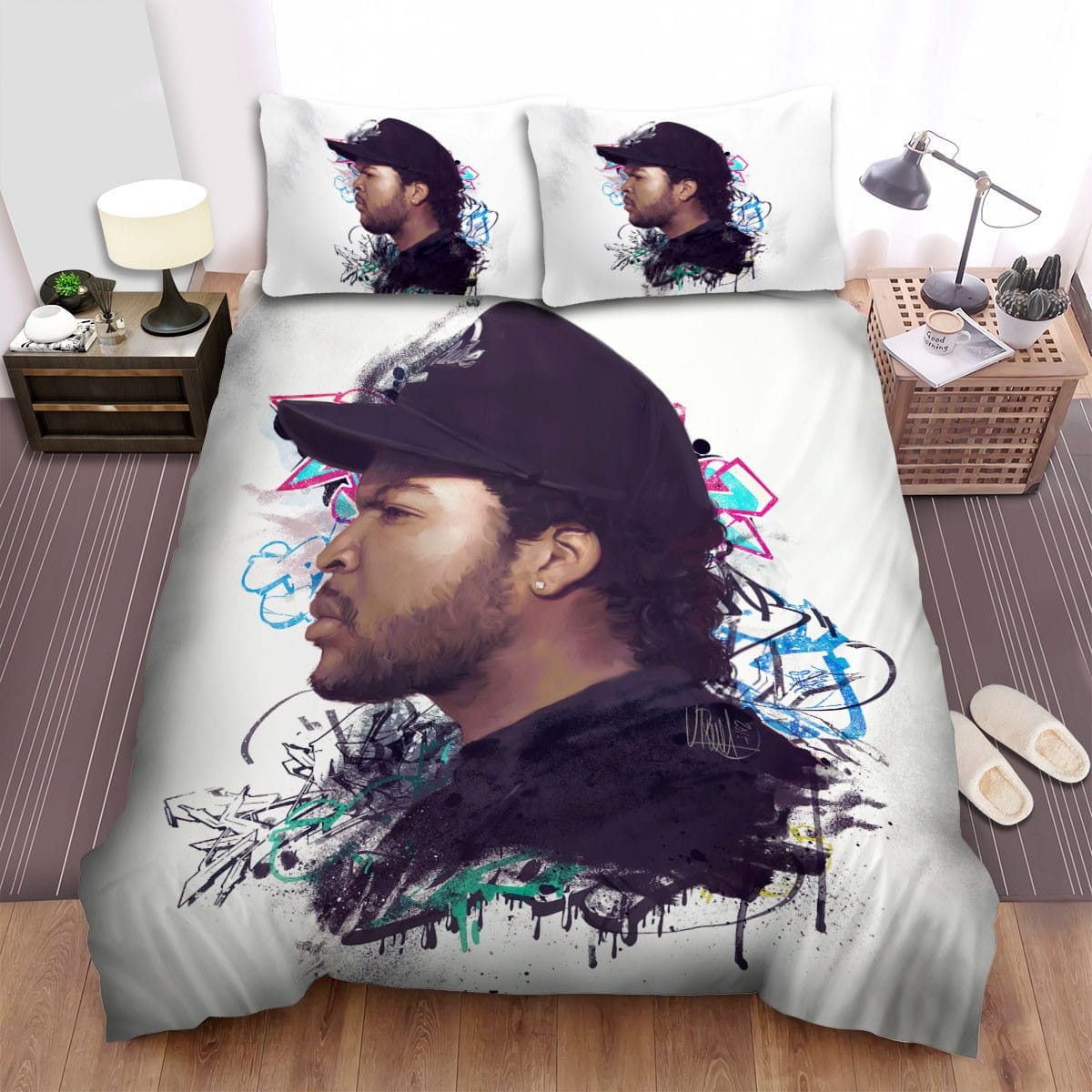 Ice Cube Cup Bedding Sets Duvet Cover, Flatsheet, Pillowcases Perfect Gift For Fans