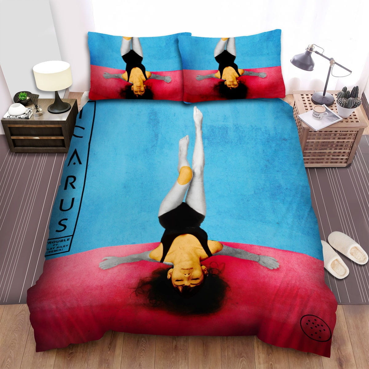 Icarus Trouble Remix Bedding Sets Duvet Cover, Flatsheet, Pillowcases For Every Bedroom