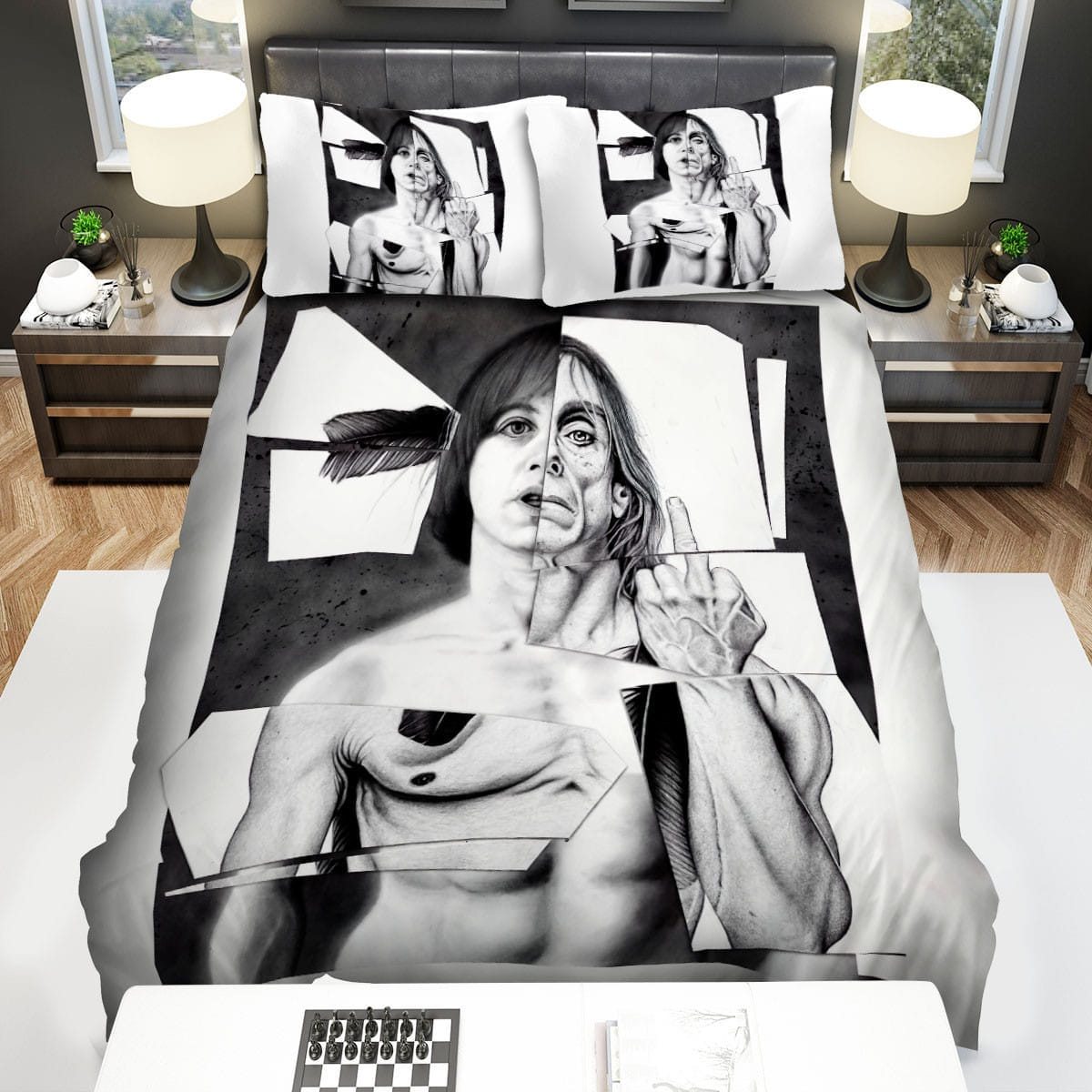 Iggy Pop Bedding Sets Duvet Cover, Flatsheet, Pillowcases For Every Bedroom